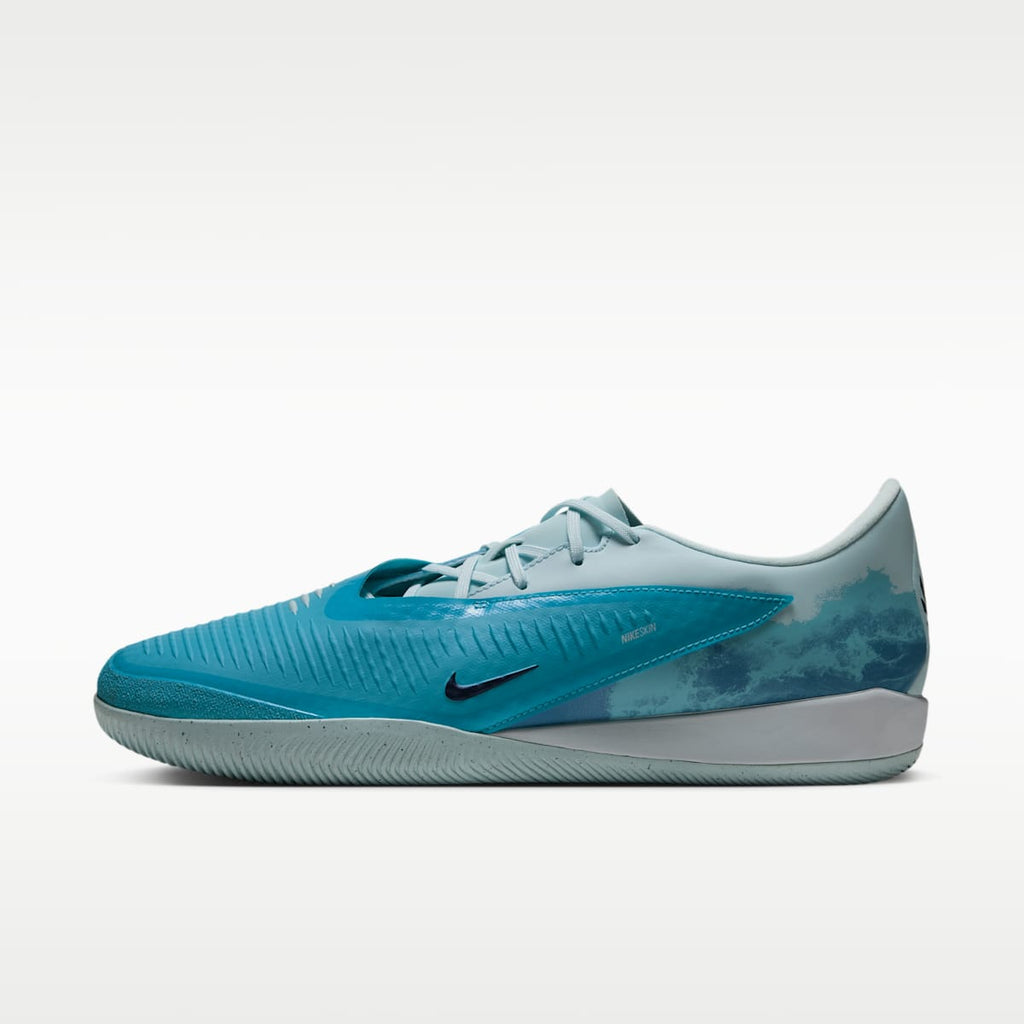 Nike Phantom 6 Low Academy "Erling Haaland" Indoor/Court Soccer Shoes - Baltic Blue/Glacier Blue/Blue Eclipse - Image 1