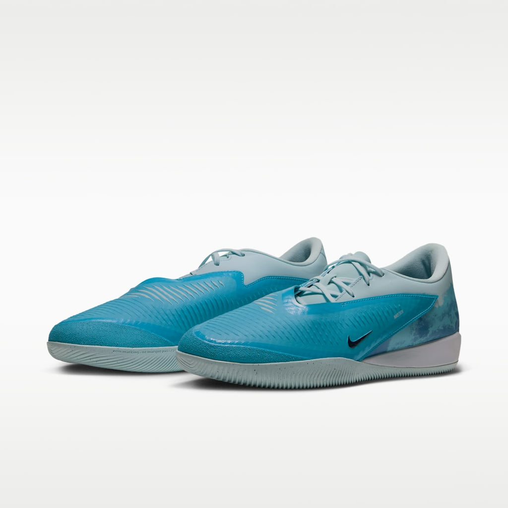 Nike Phantom 6 Low Academy "Erling Haaland" Indoor/Court Soccer Shoes - Baltic Blue/Glacier Blue/Blue Eclipse - Image 5