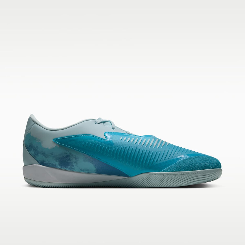 Nike Phantom 6 Low Academy "Erling Haaland" Indoor/Court Soccer Shoes - Baltic Blue/Glacier Blue/Blue Eclipse - Image 3