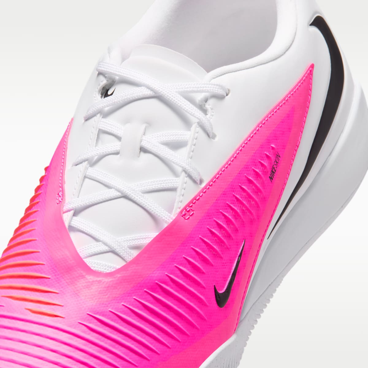Nike Phantom 6 Low Academy Indoor/Court Soccer Shoes - Multi-Color/Black - Image 7