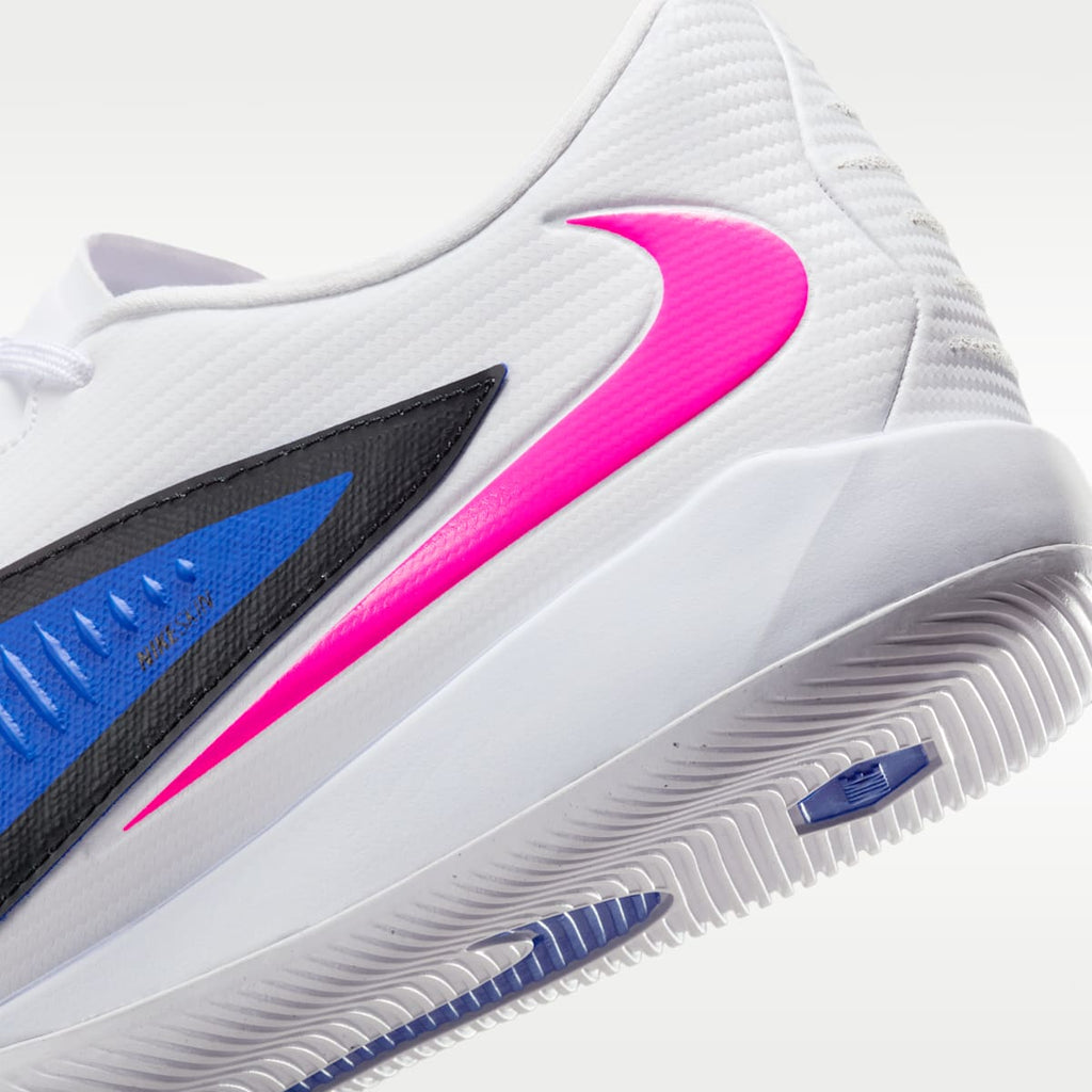 Nike Phantom 6 Low Academy Indoor/Court Soccer Shoes - Racer Blue/White/Pink Blast - Image 8