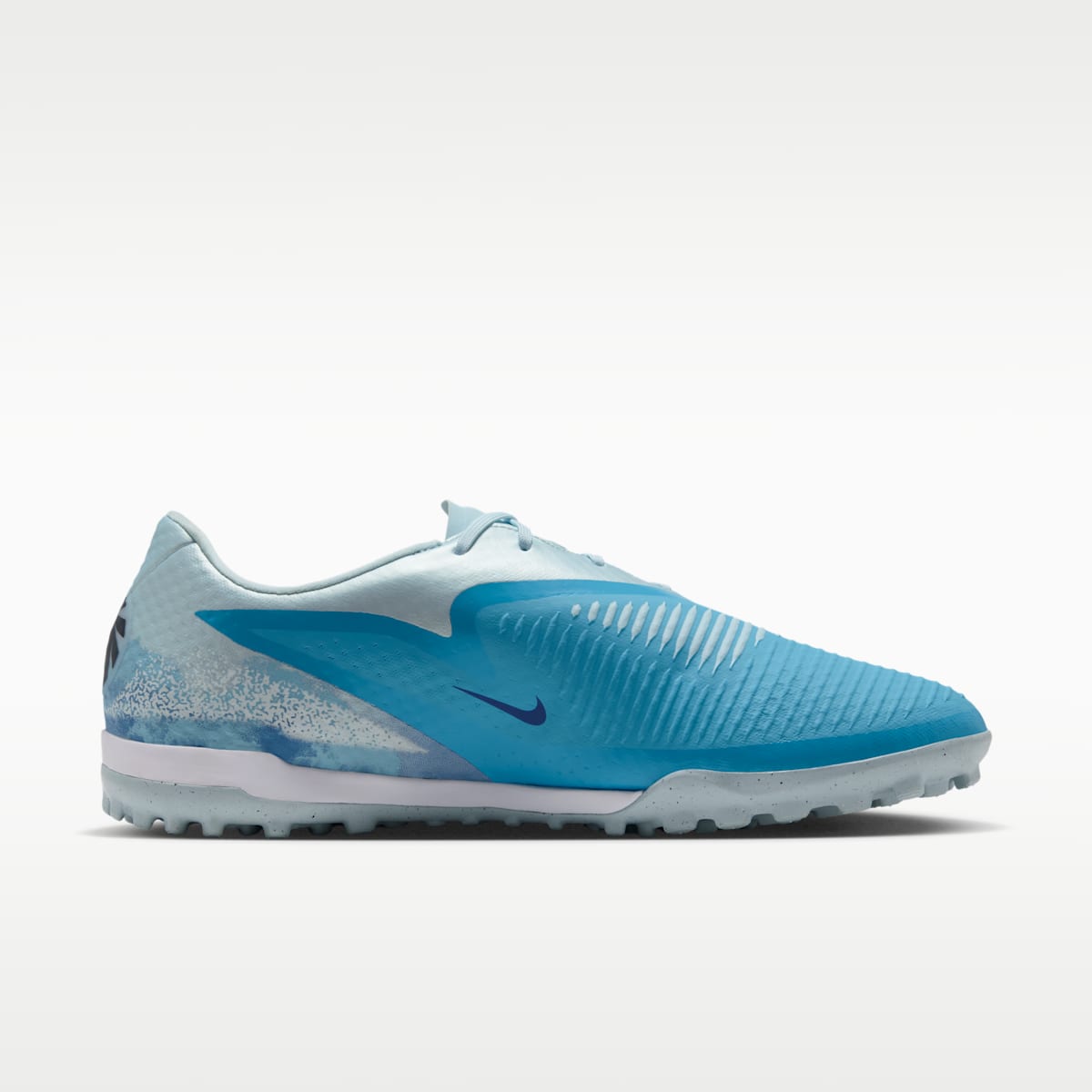 Nike Phantom 6 Low Academy "Erling Haaland" Turf Soccer Shoes - Baltic Blue/Glacier Blue/Blue Eclipse - Image 3