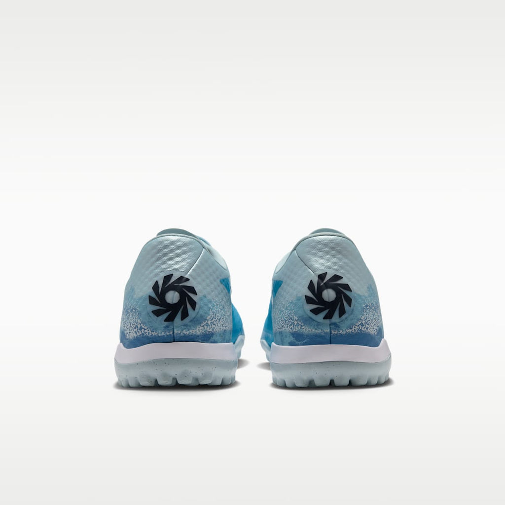 Nike Phantom 6 Low Academy "Erling Haaland" Turf Soccer Shoes - Baltic Blue/Glacier Blue/Blue Eclipse - Image 6