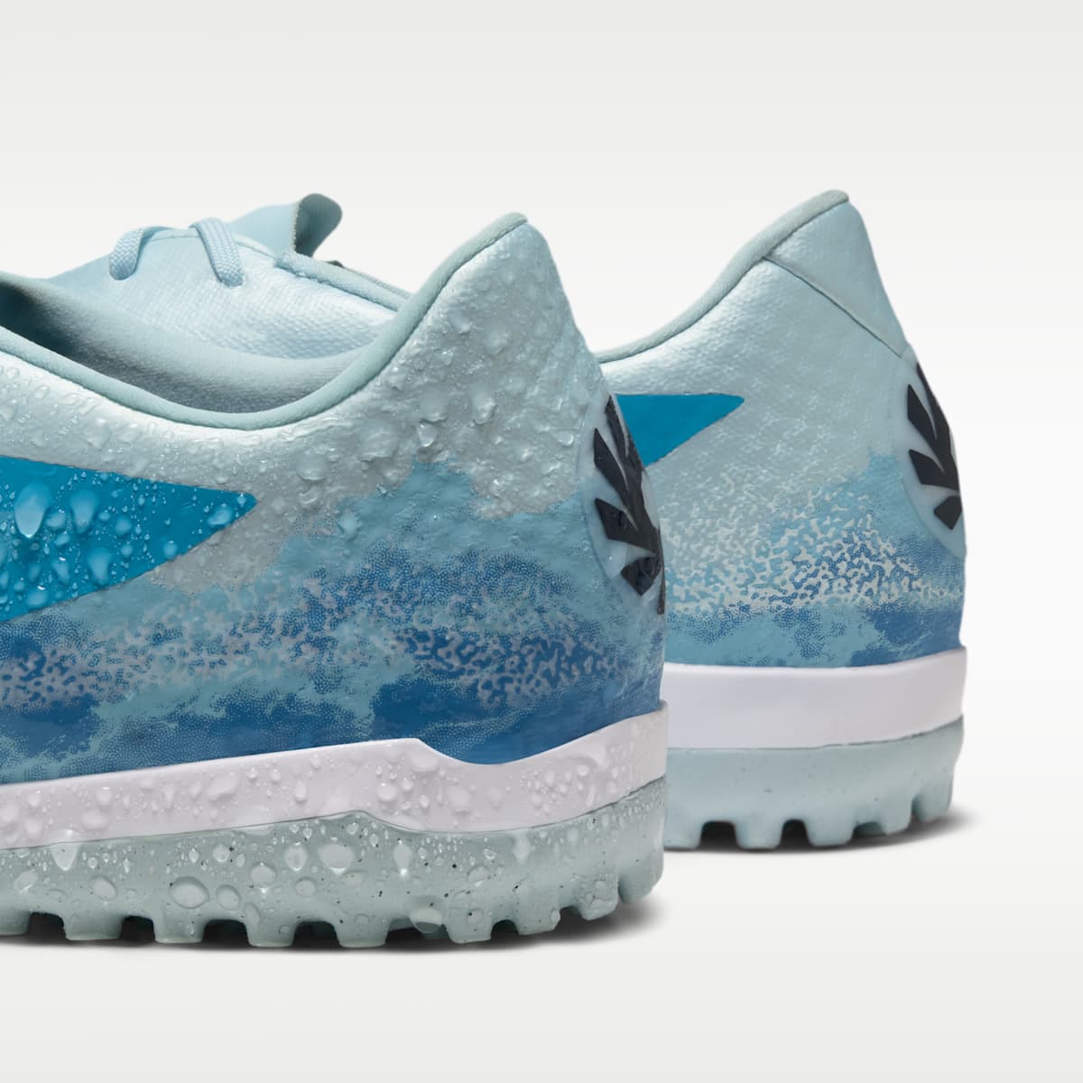Nike Phantom 6 Low Academy "Erling Haaland" Turf Soccer Shoes - Baltic Blue/Glacier Blue/Blue Eclipse - Image 10