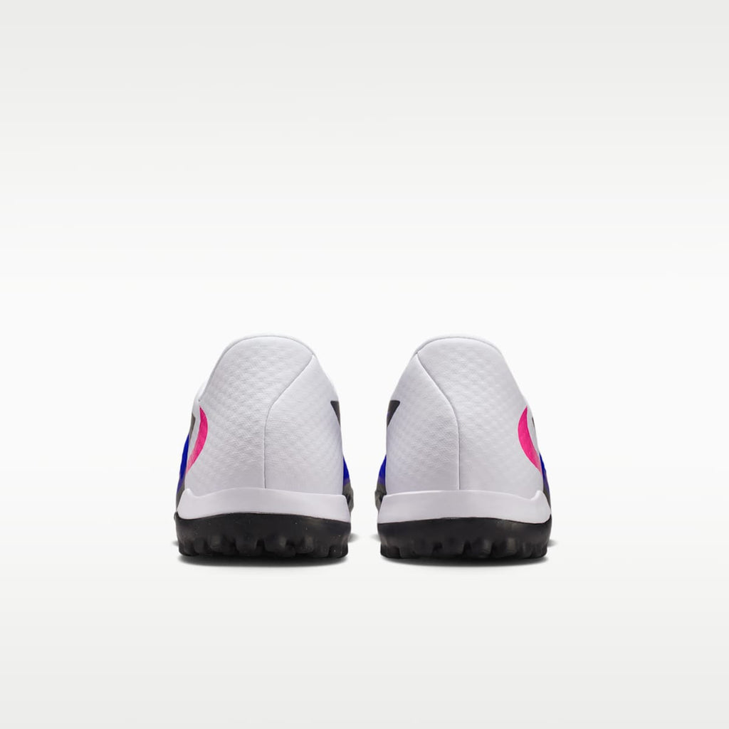 Nike Phantom 6 Low Academy Turf Soccer Shoes - Racer Blue/White/Pink Blast - Image 6