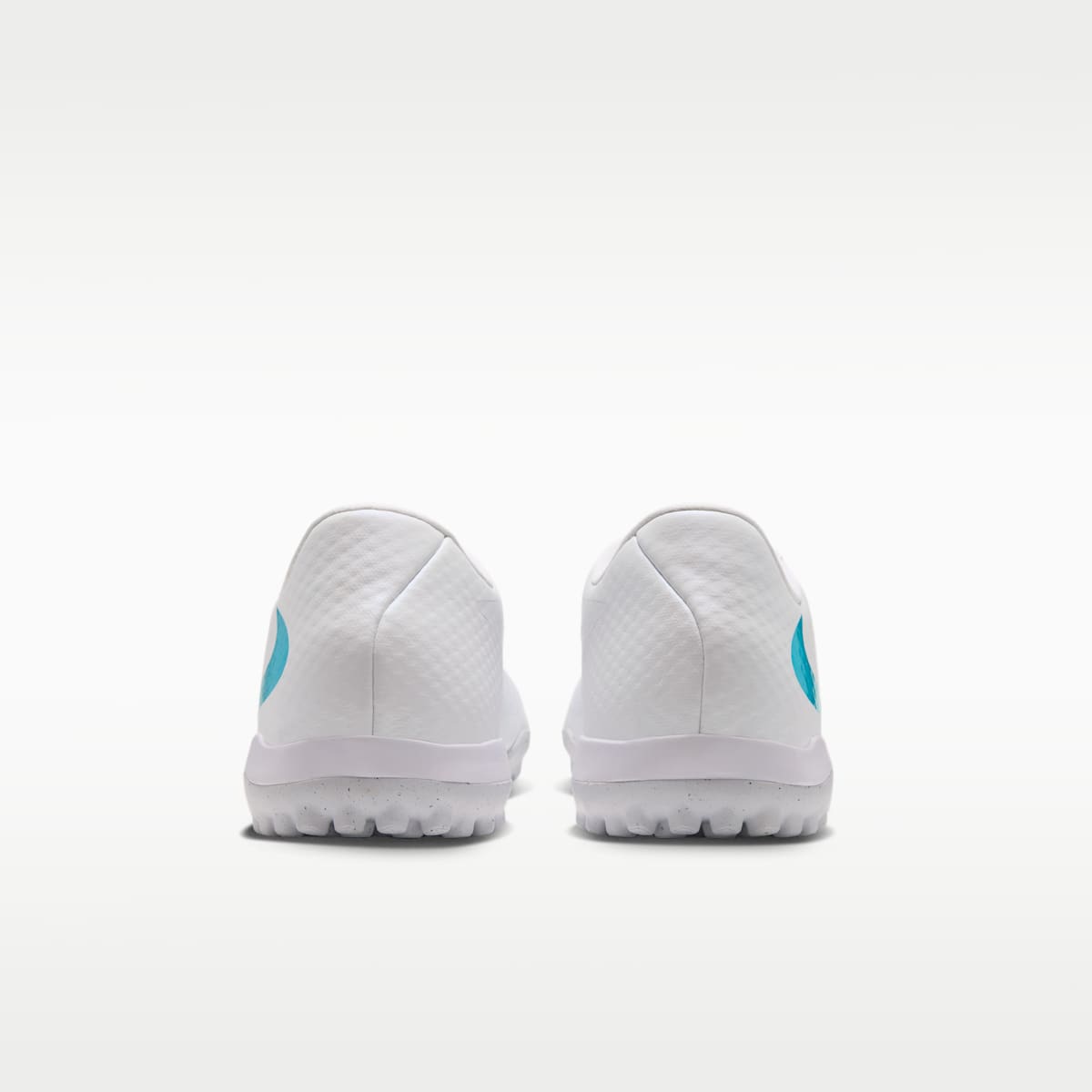 Women's Nike Phantom 6 Low Academy Turf Soccer Shoes - White/White/Dusty Cactus