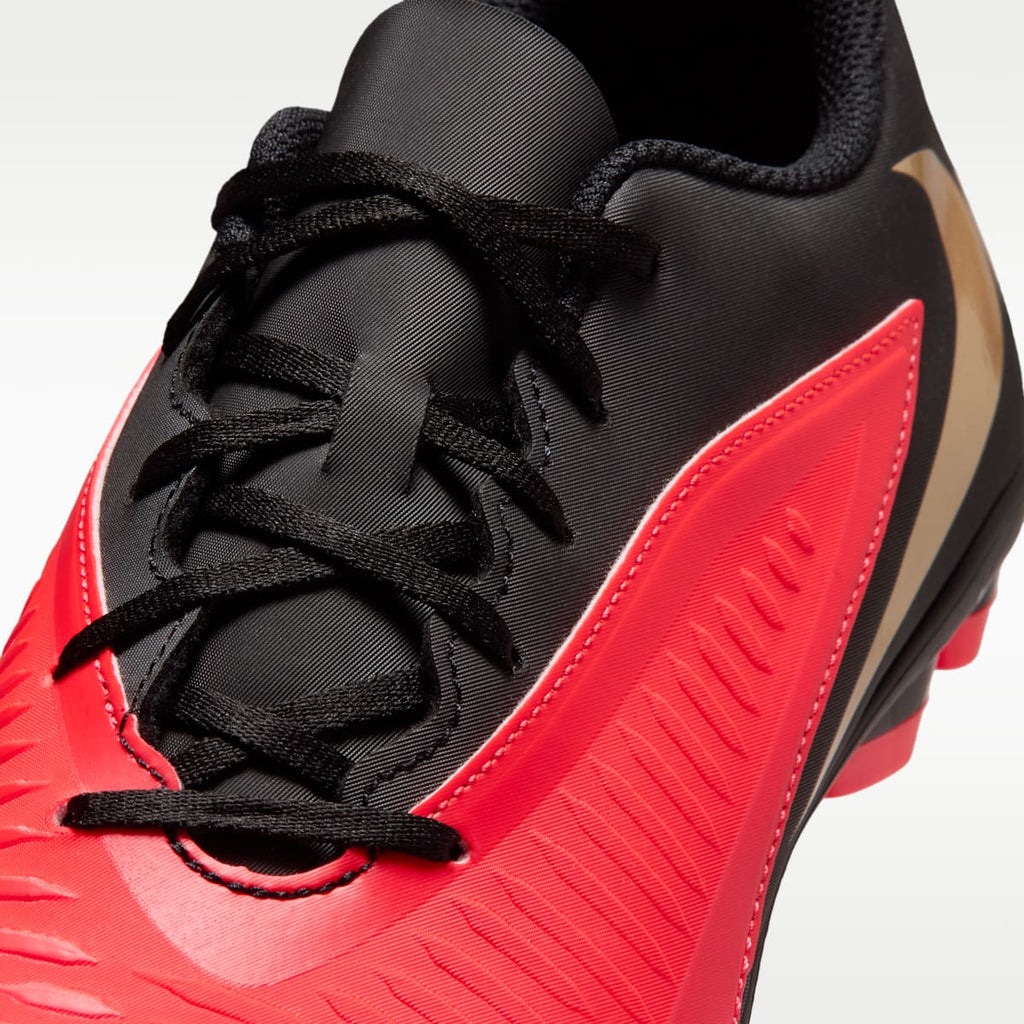 Nike Phantom 6 Low Club Multi-Ground Soccer Cleats - Bright Crimson/Black/Blur - Image 8