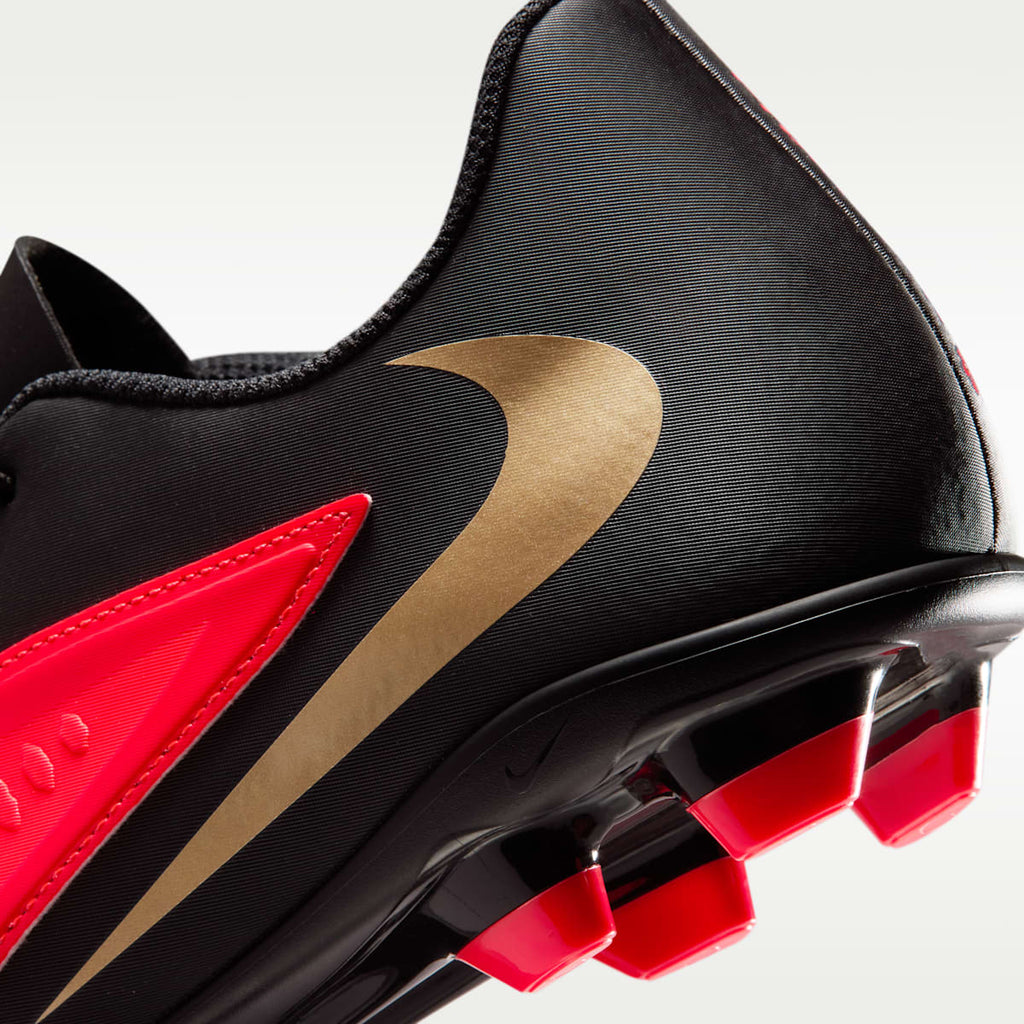 Nike Phantom 6 Low Club Multi-Ground Soccer Cleats - Bright Crimson/Black/Blur - Image 9