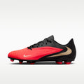 Nike Phantom 6 Low Club Multi-Ground Soccer Cleats - Bright Crimson/Black/Blur - Image 1