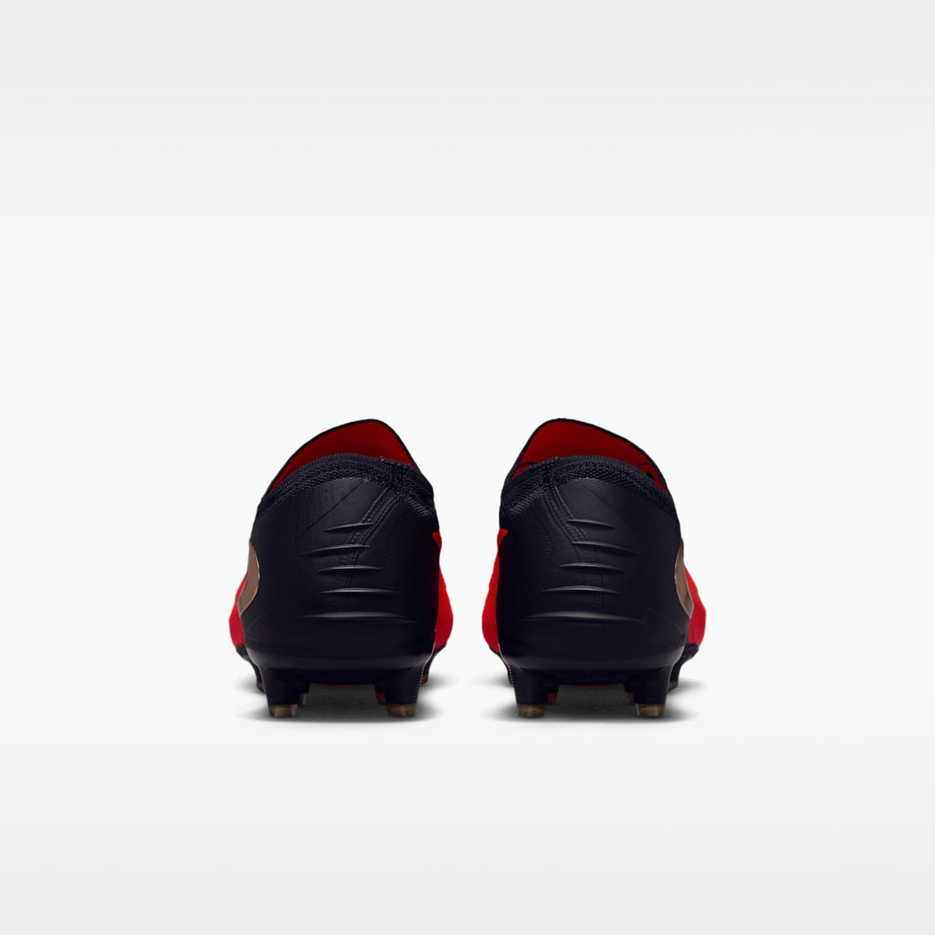 Nike Phantom 6 Low Elite Artificial-Grass Soccer Cleats - Bright Crimson/Bright Crimson/Black - Image 6