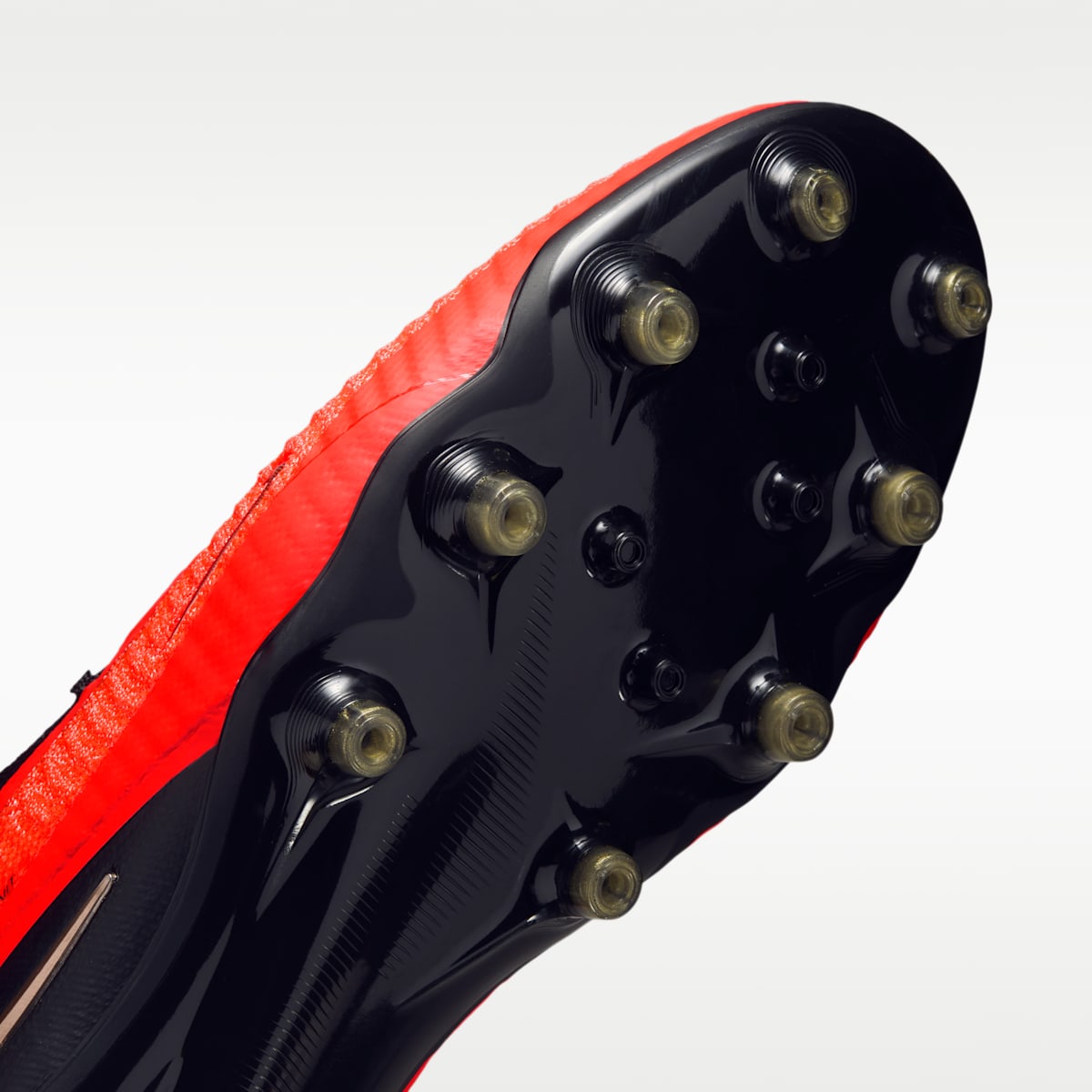 Nike Phantom 6 Low Elite Artificial-Grass Soccer Cleats - Bright Crimson/Bright Crimson/Black - Image 7