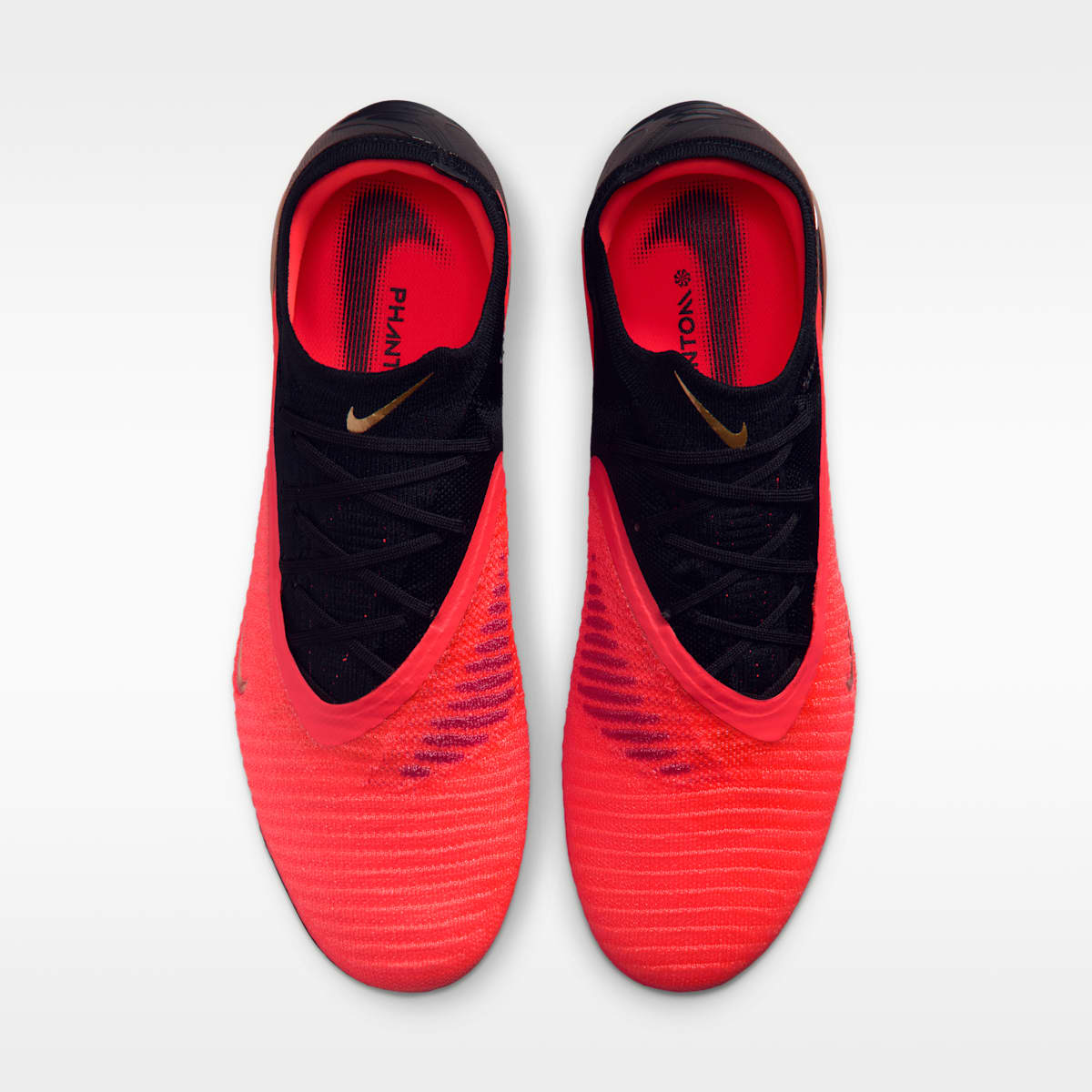 Nike Phantom 6 Low Elite Artificial-Grass Soccer Cleats - Bright Crimson/Bright Crimson/Black - Image 4