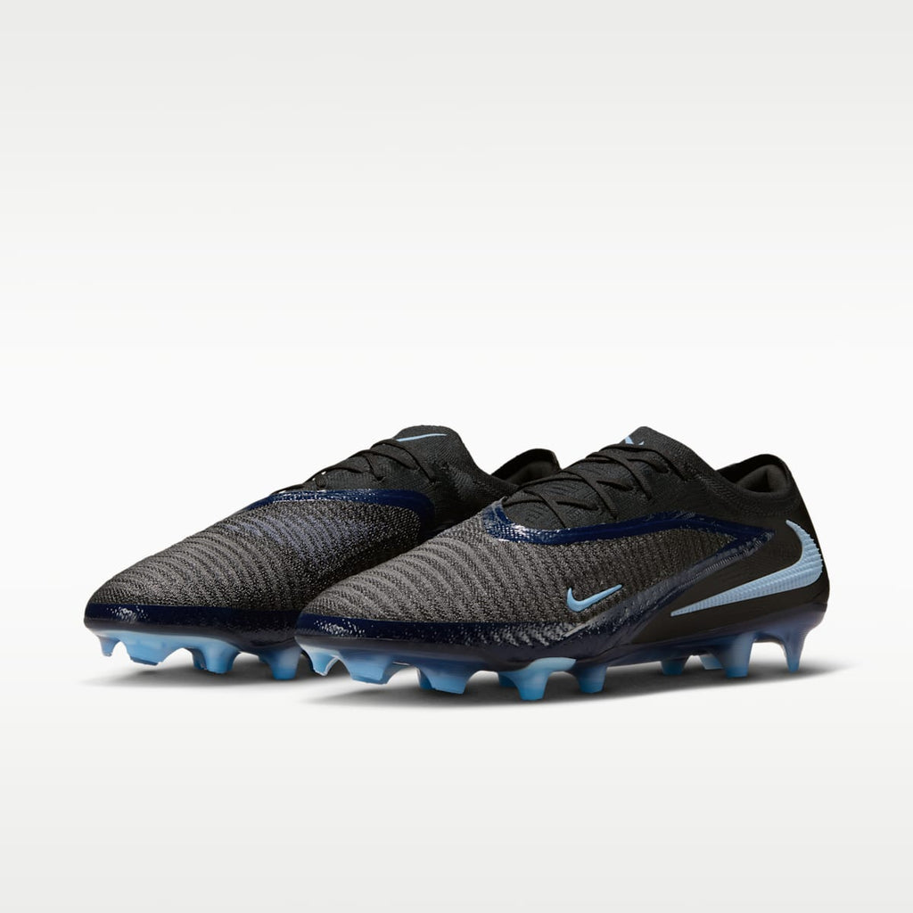 Nike Phantom 6 Low Elite Firm-Ground Soccer Cleats - Black/Black - Image 5