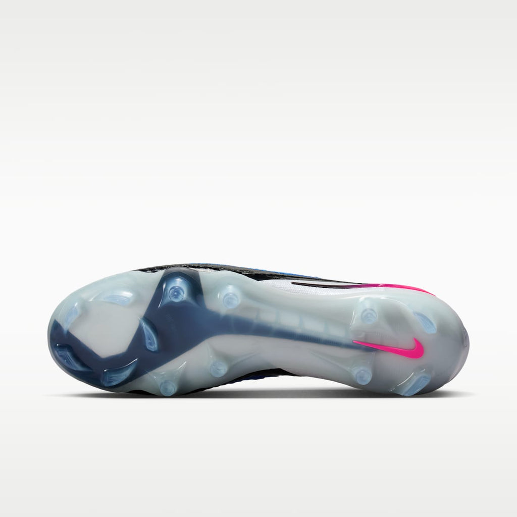 Nike Phantom 6 Low Elite Firm-Ground Soccer Cleats - Racer Blue/White/Pink Blast - Image 2