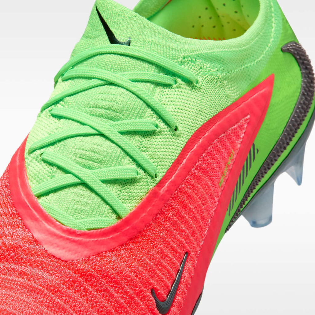Nike Phantom 6 Low Elite "Erling Haaland" Firm-Ground Soccer Cleats - Hot Punch/Green Strike/Black - Image 8