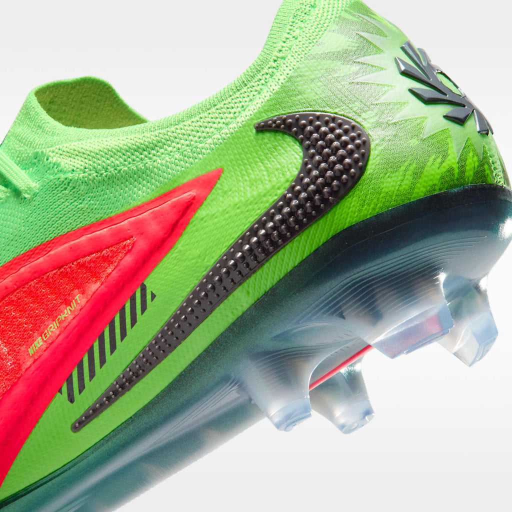 Nike Phantom 6 Low Elite "Erling Haaland" Firm-Ground Soccer Cleats - Hot Punch/Green Strike/Black - Image 9