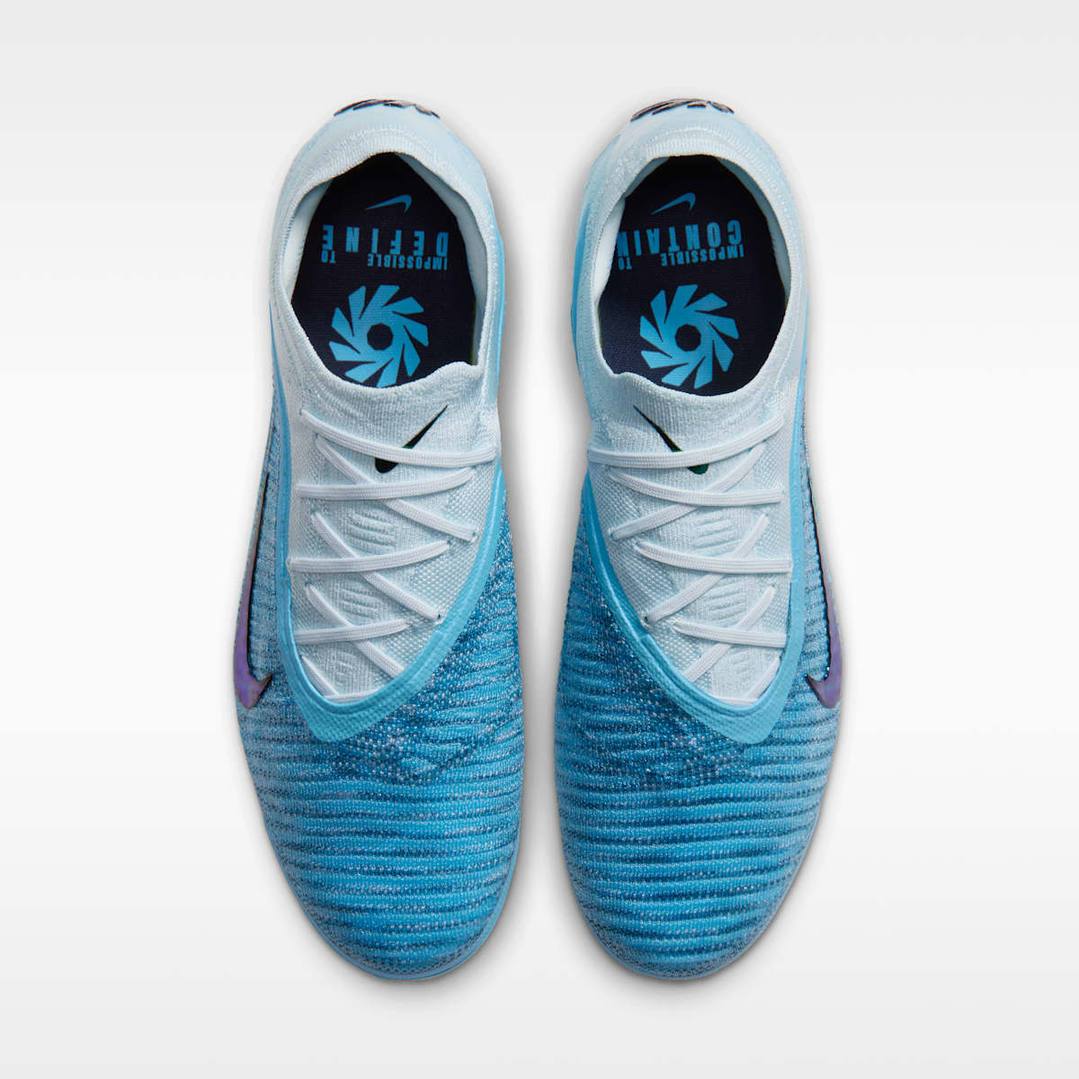 Nike Phantom 6 Low Elite "Erling Haaland" Firm-Ground Soccer Cleats - Baltic Blue/Glacier Blue/Blue Eclipse - Image 5