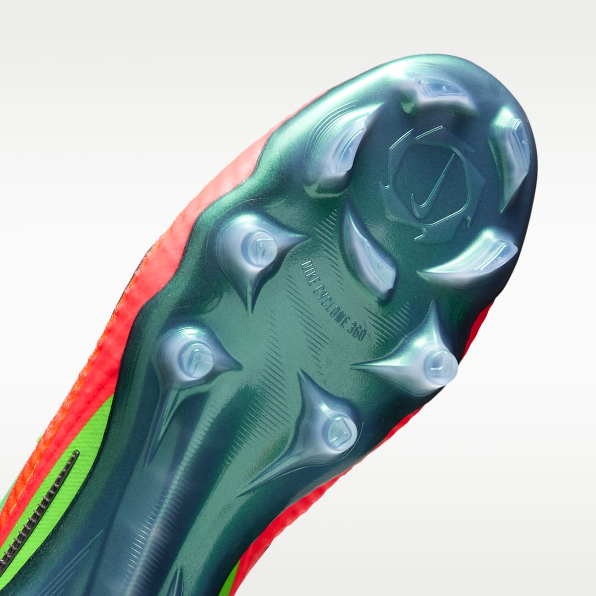 Nike Phantom 6 Low Elite "Erling Haaland" Firm-Ground Soccer Cleats - Hot Punch/Green Strike/Black - Image 7