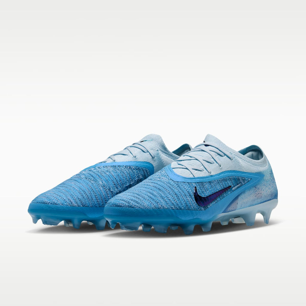 Nike Phantom 6 Low Elite "Erling Haaland" Firm-Ground Soccer Cleats - Baltic Blue/Glacier Blue/Blue Eclipse - Image 6