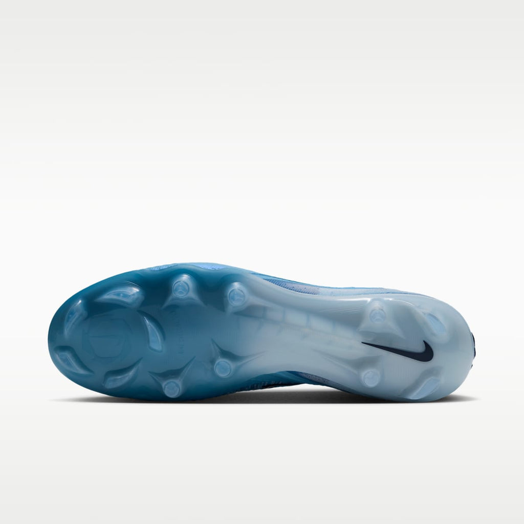 Women's Nike Phantom 6 Low Elite "Erling Haaland" Firm-Ground Soccer Cleats - Baltic Blue/Glacier Blue/Blue Eclipse