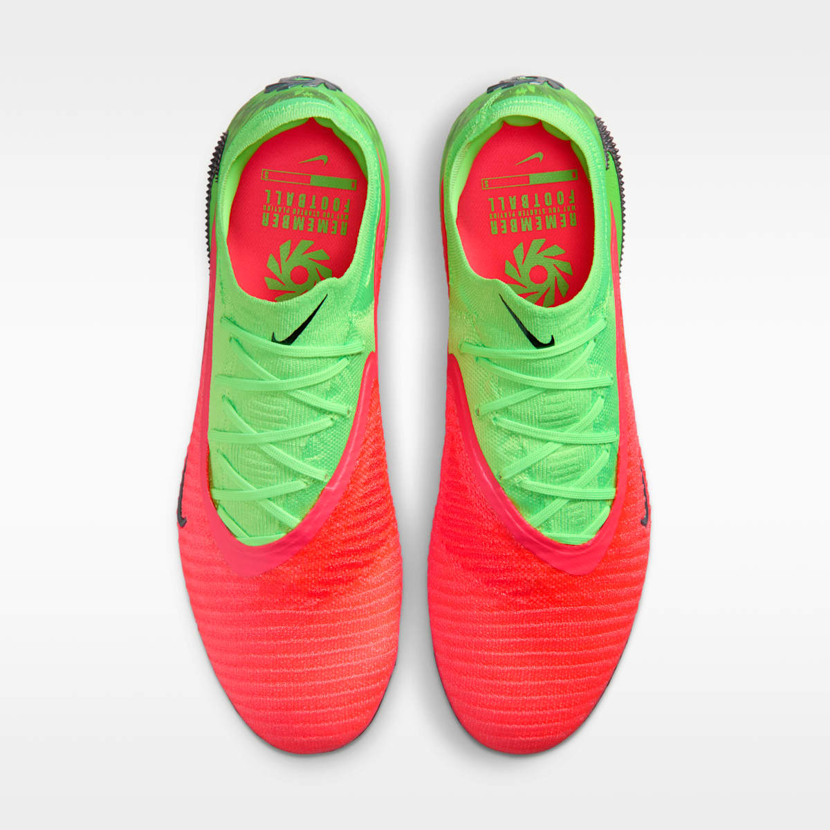 Nike Phantom 6 Low Elite "Erling Haaland" Firm-Ground Soccer Cleats - Hot Punch/Green Strike/Black - Image 4