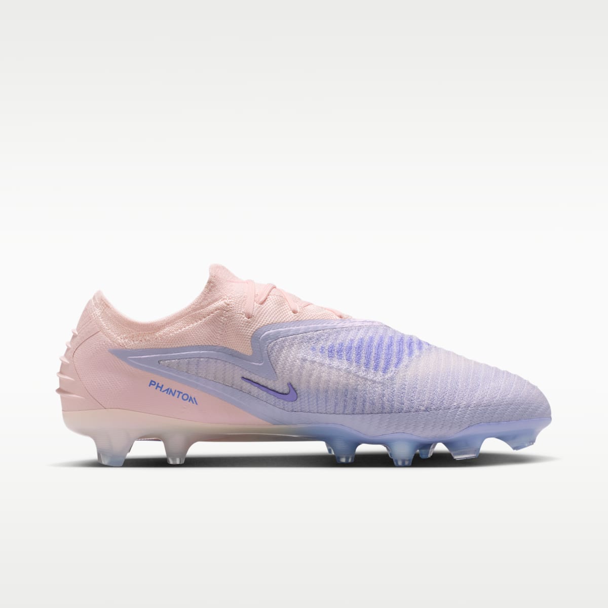 Nike Phantom 6 Low Elite LV8 Firm-Ground Soccer Cleats - Ghost/Guava Ice/Ghost - Image 3