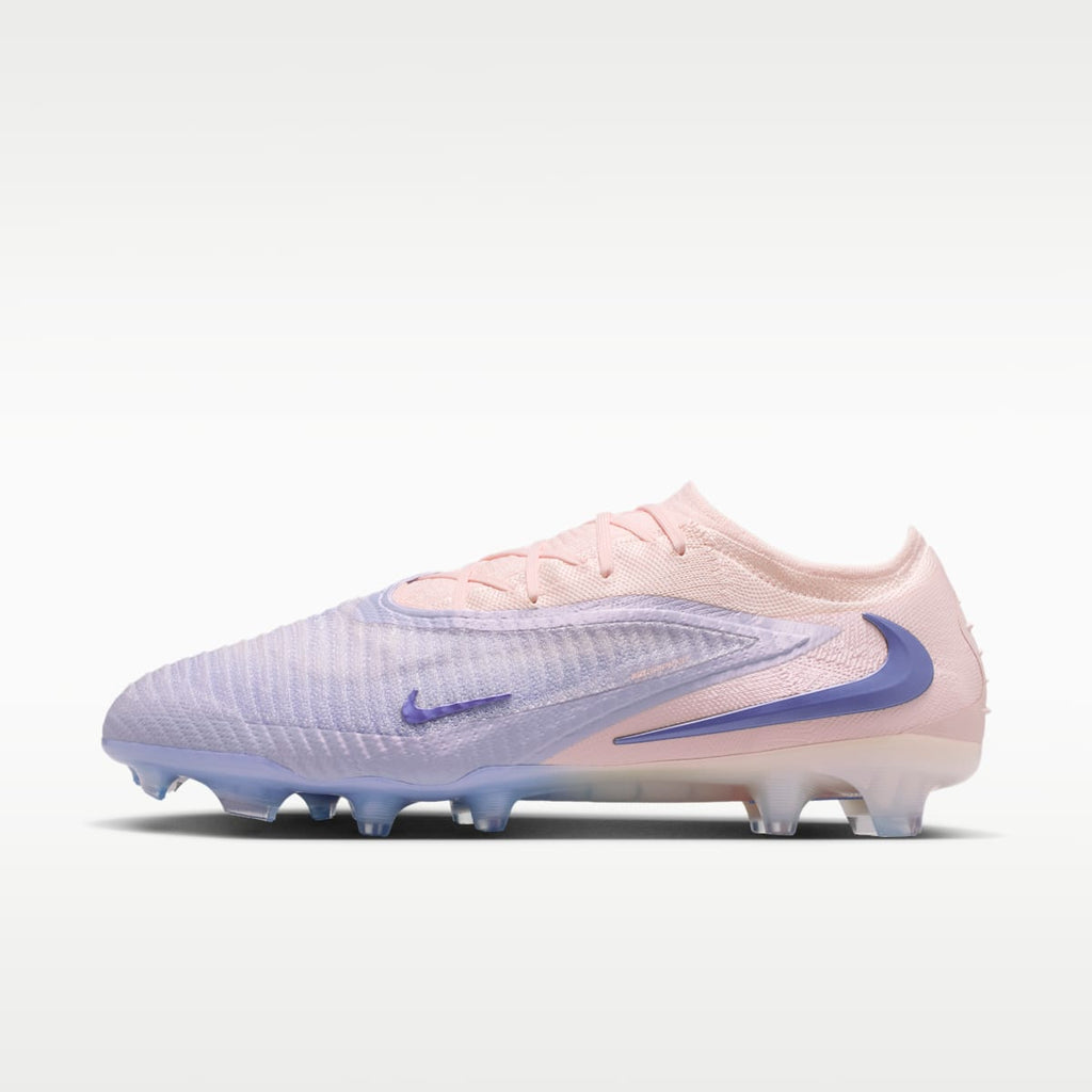 Nike Phantom 6 Low Elite LV8 Firm-Ground Soccer Cleats - Ghost/Guava Ice/Ghost - Image 1