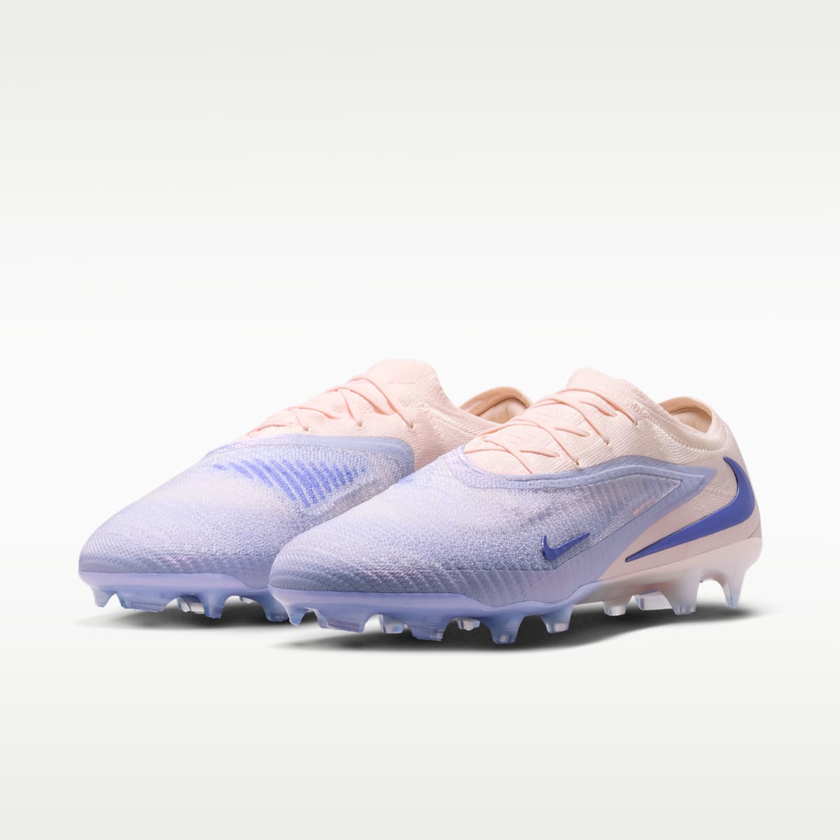 Nike Phantom 6 Low Elite LV8 Firm-Ground Soccer Cleats - Ghost/Guava Ice/Ghost - Image 5