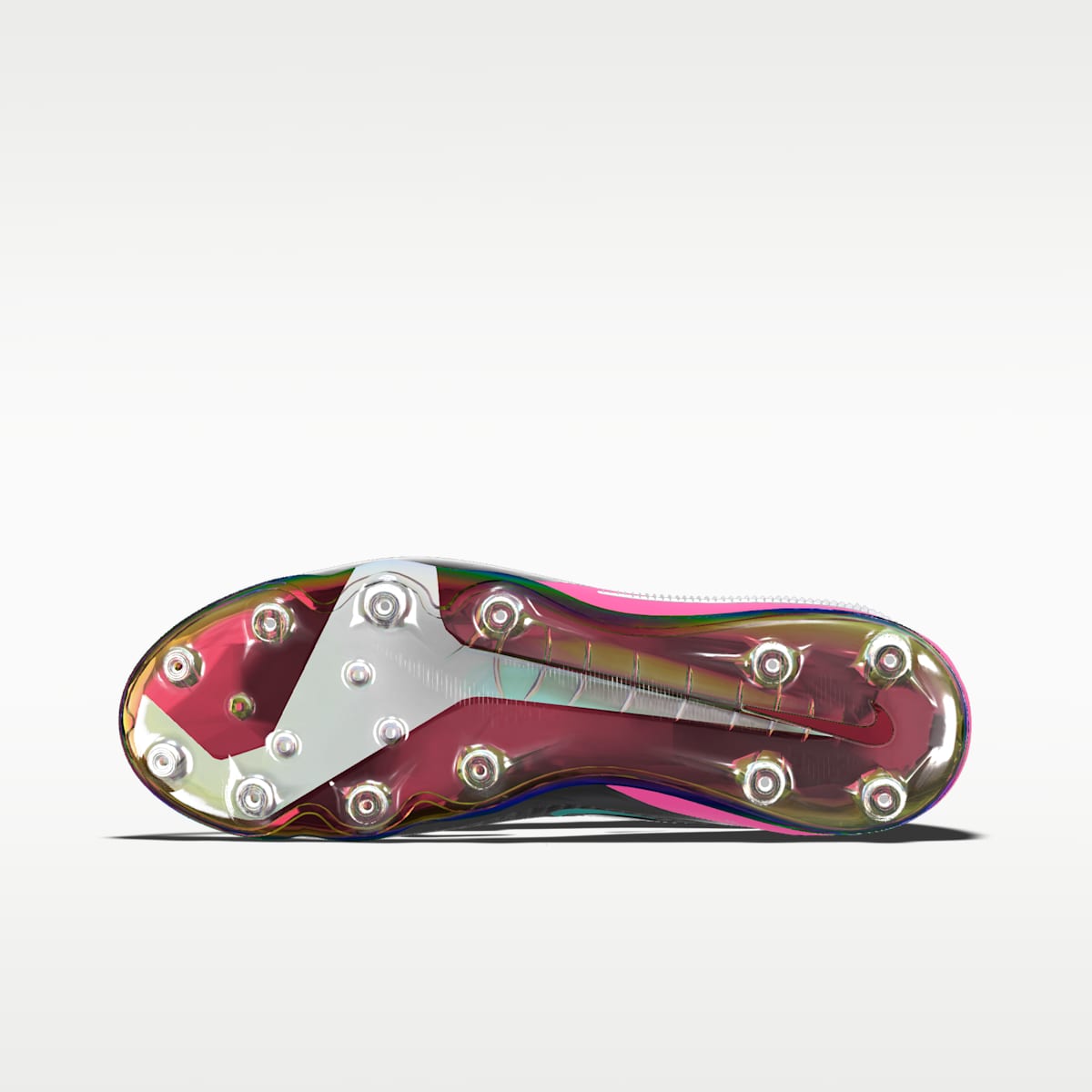 Nike Phantom 6 Low Elite By You Custom Firm-Ground Soccer Cleats - Racer Blue/Racer Blue/Multi-Color - Image 6