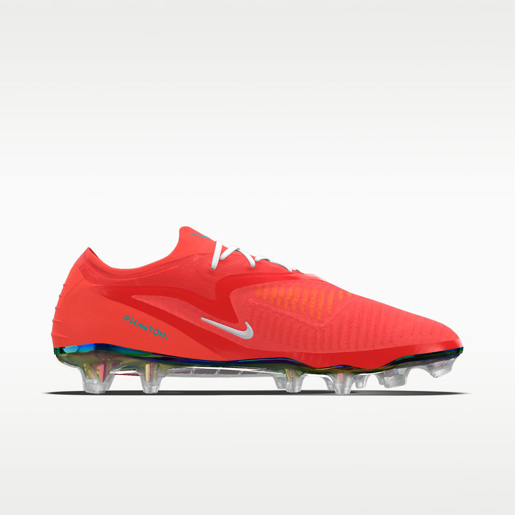 Nike Phantom 6 Low Elite By You Custom Firm-Ground Soccer Cleats - Racer Blue/Racer Blue/Multi-Color - Image 3