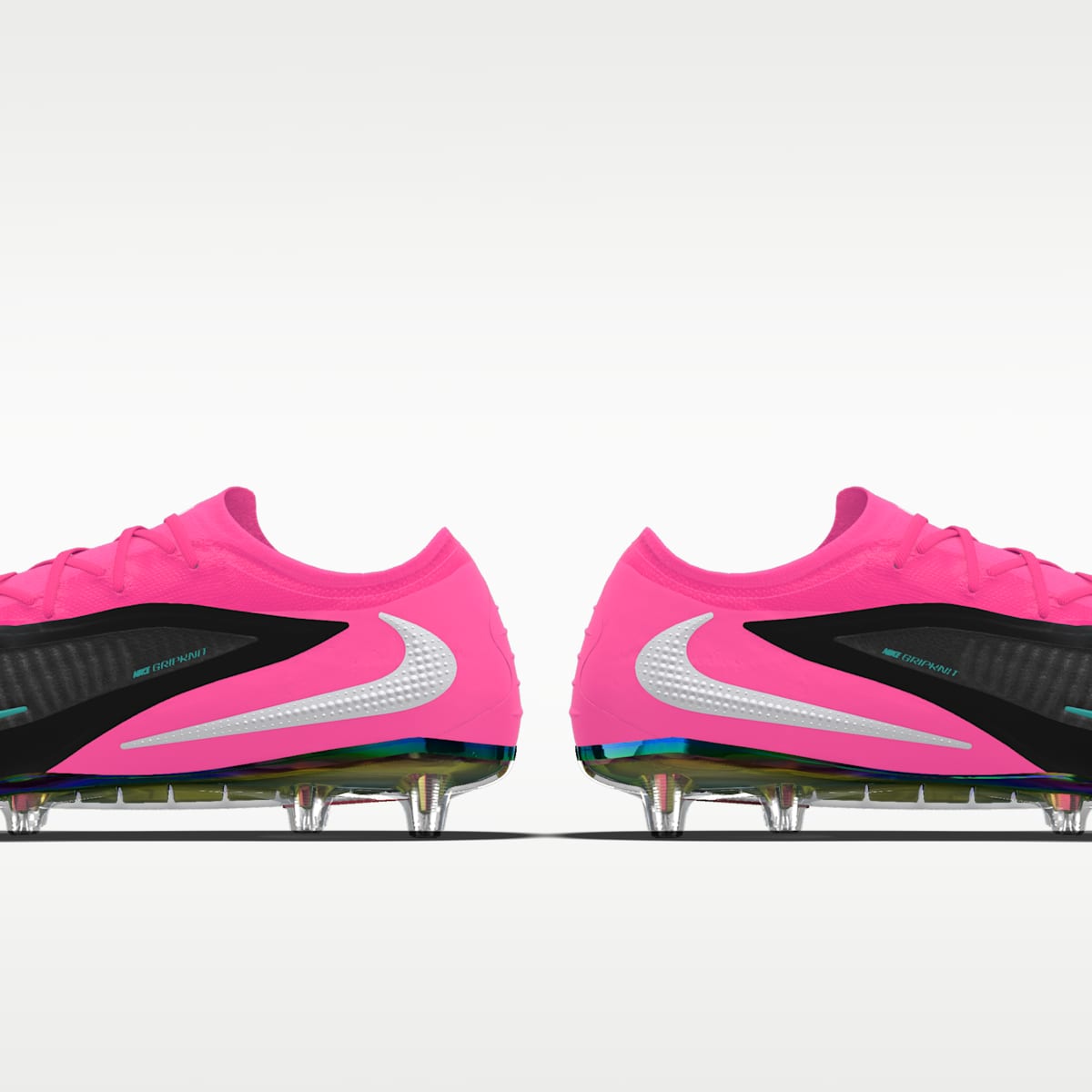 Nike Phantom 6 Low Elite By You Custom Firm-Ground Soccer Cleats - Racer Blue/Racer Blue/Multi-Color - Image 7