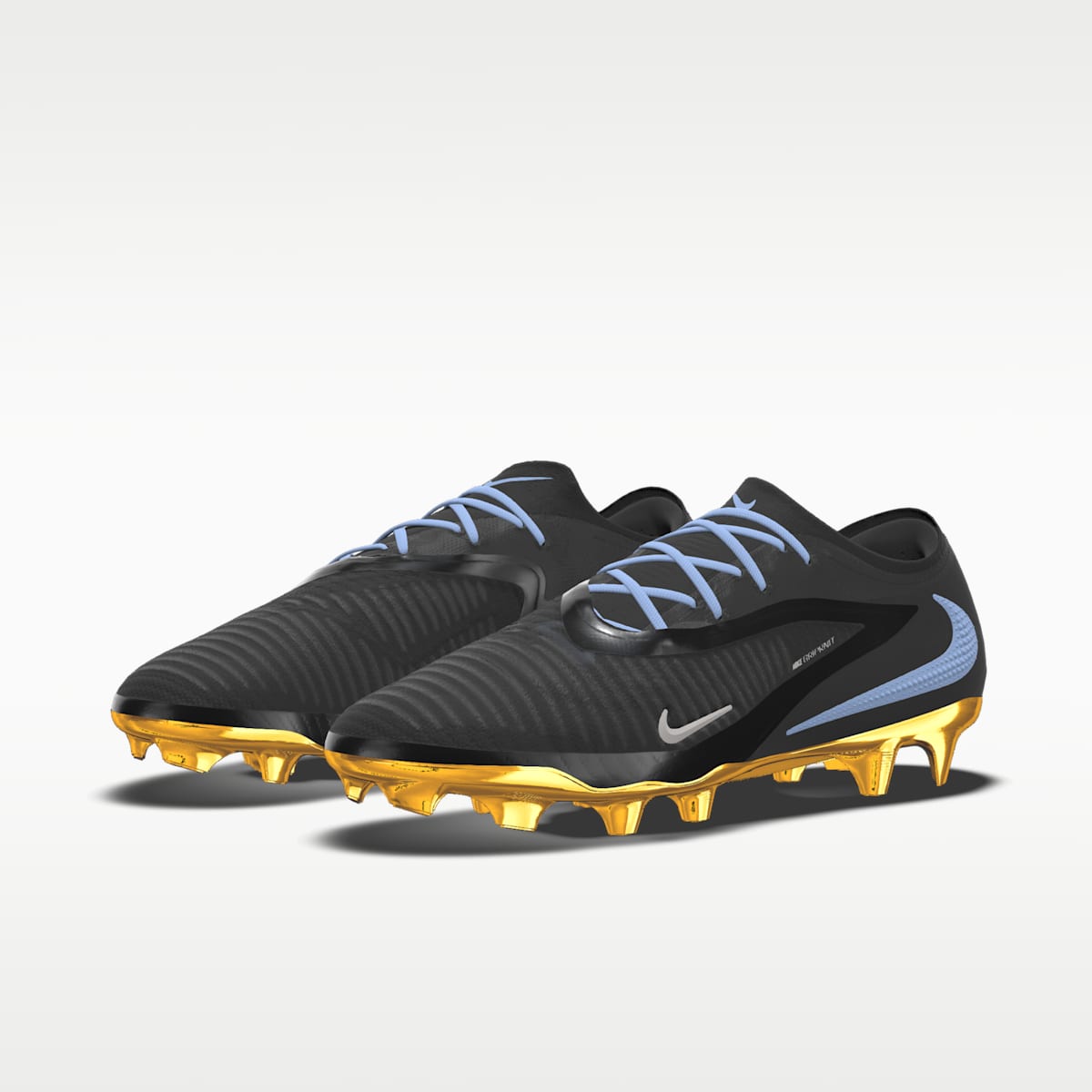 Nike Phantom 6 Low Elite By You Custom Firm-Ground Soccer Cleats - Racer Blue/Racer Blue/Multi-Color - Image 2