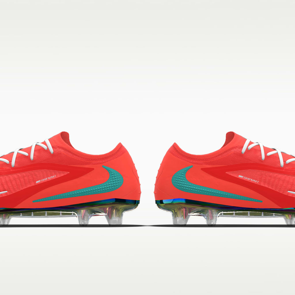 Nike Phantom 6 Low Elite By You Custom Firm-Ground Soccer Cleats - Racer Blue/Racer Blue/Multi-Color - Image 7