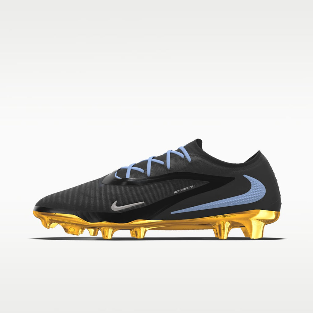 Nike Phantom 6 Low Elite By You Custom Firm-Ground Soccer Cleats - Racer Blue/Racer Blue/Multi-Color - Image 1
