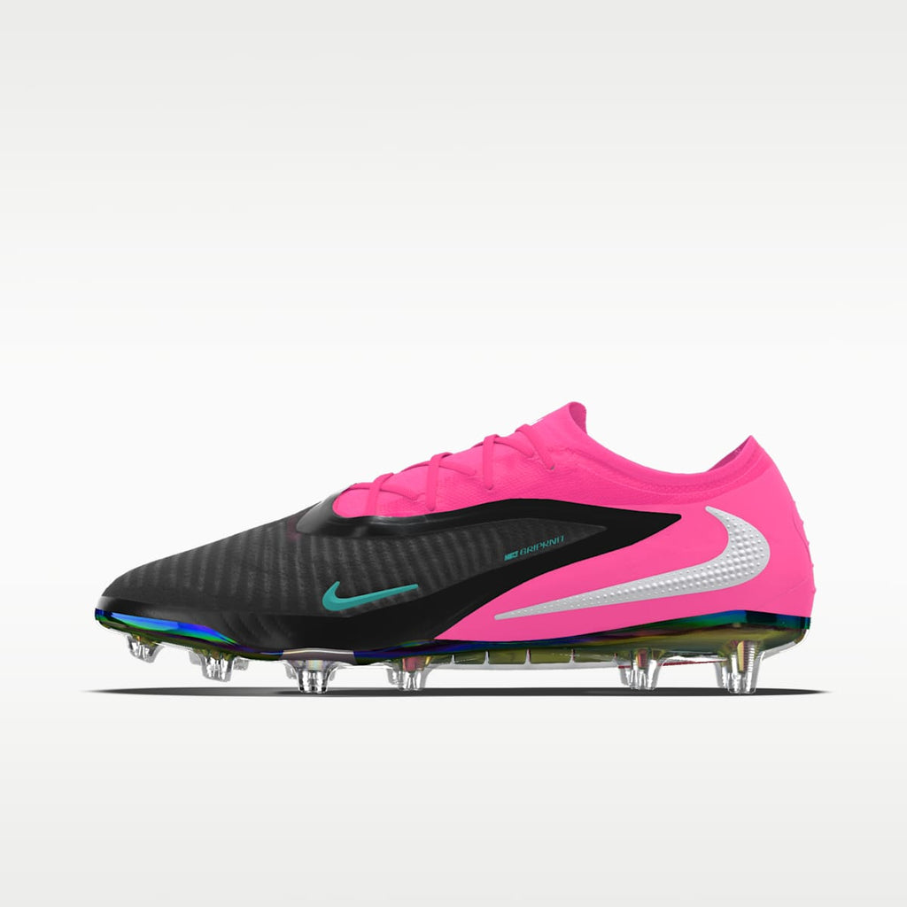 Nike Phantom 6 Low Elite By You Custom Firm-Ground Soccer Cleats - Racer Blue/Racer Blue/Multi-Color - Image 1