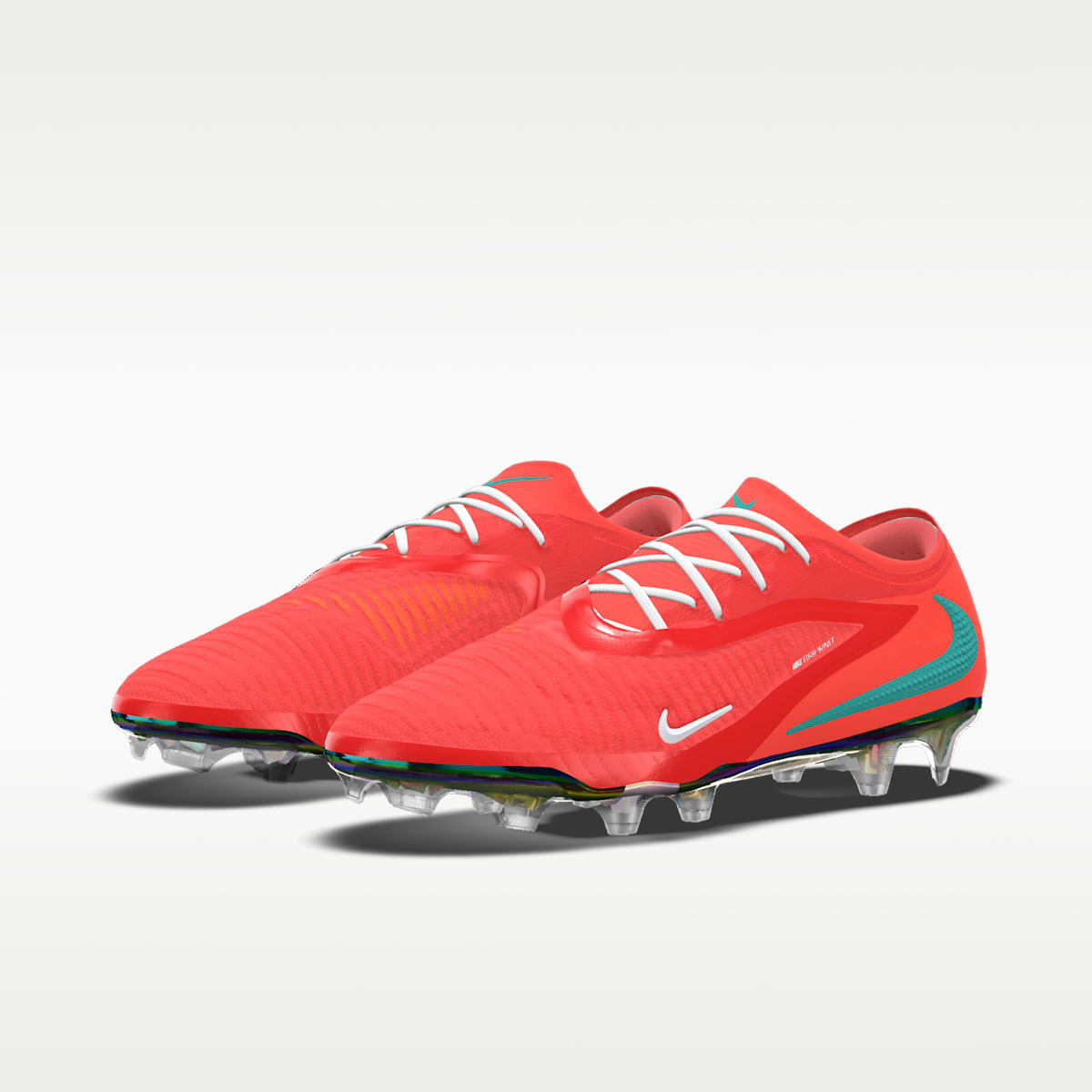 Nike Phantom 6 Low Elite By You Custom Firm-Ground Soccer Cleats - Racer Blue/Racer Blue/Multi-Color - Image 2