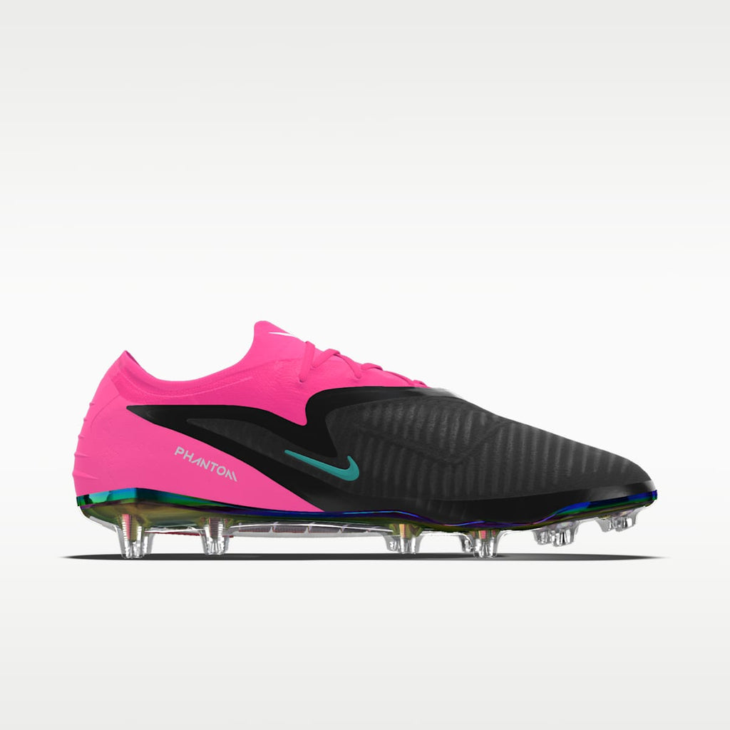 Nike Phantom 6 Low Elite By You Custom Firm-Ground Soccer Cleats - Racer Blue/Racer Blue/Multi-Color - Image 3
