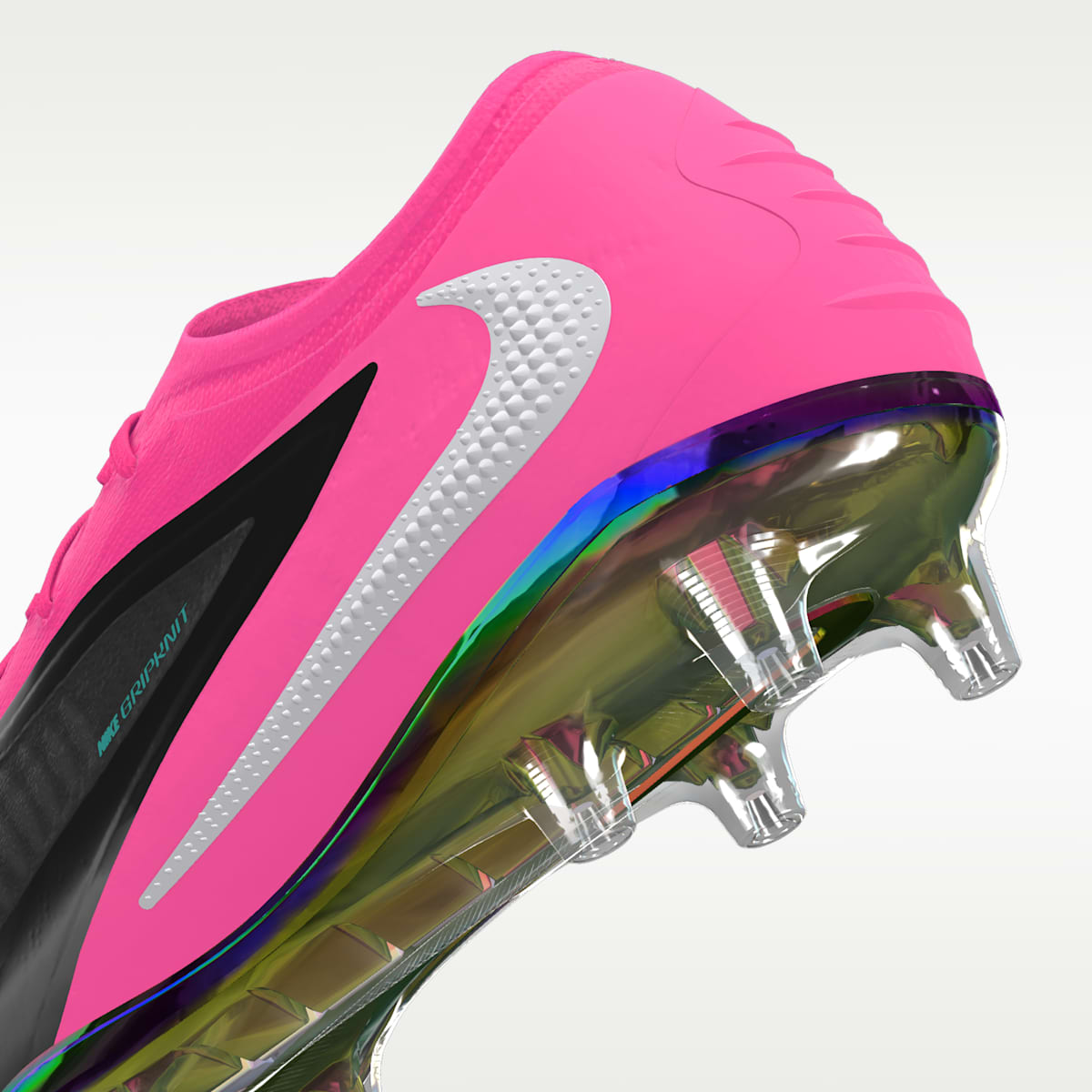 Nike Phantom 6 Low Elite By You Custom Firm-Ground Soccer Cleats - Racer Blue/Racer Blue/Multi-Color - Image 9