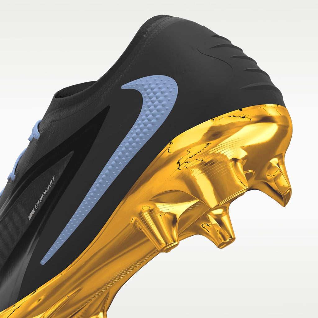 Nike Phantom 6 Low Elite By You Custom Firm-Ground Soccer Cleats - Racer Blue/Racer Blue/Multi-Color - Image 9