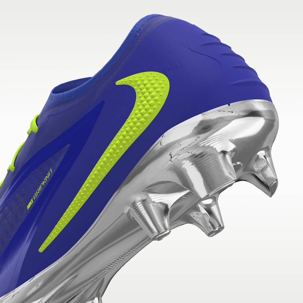 Nike Phantom 6 Low Elite By You Custom Firm-Ground Soccer Cleats - Racer Blue/Racer Blue/Multi-Color - Image 9