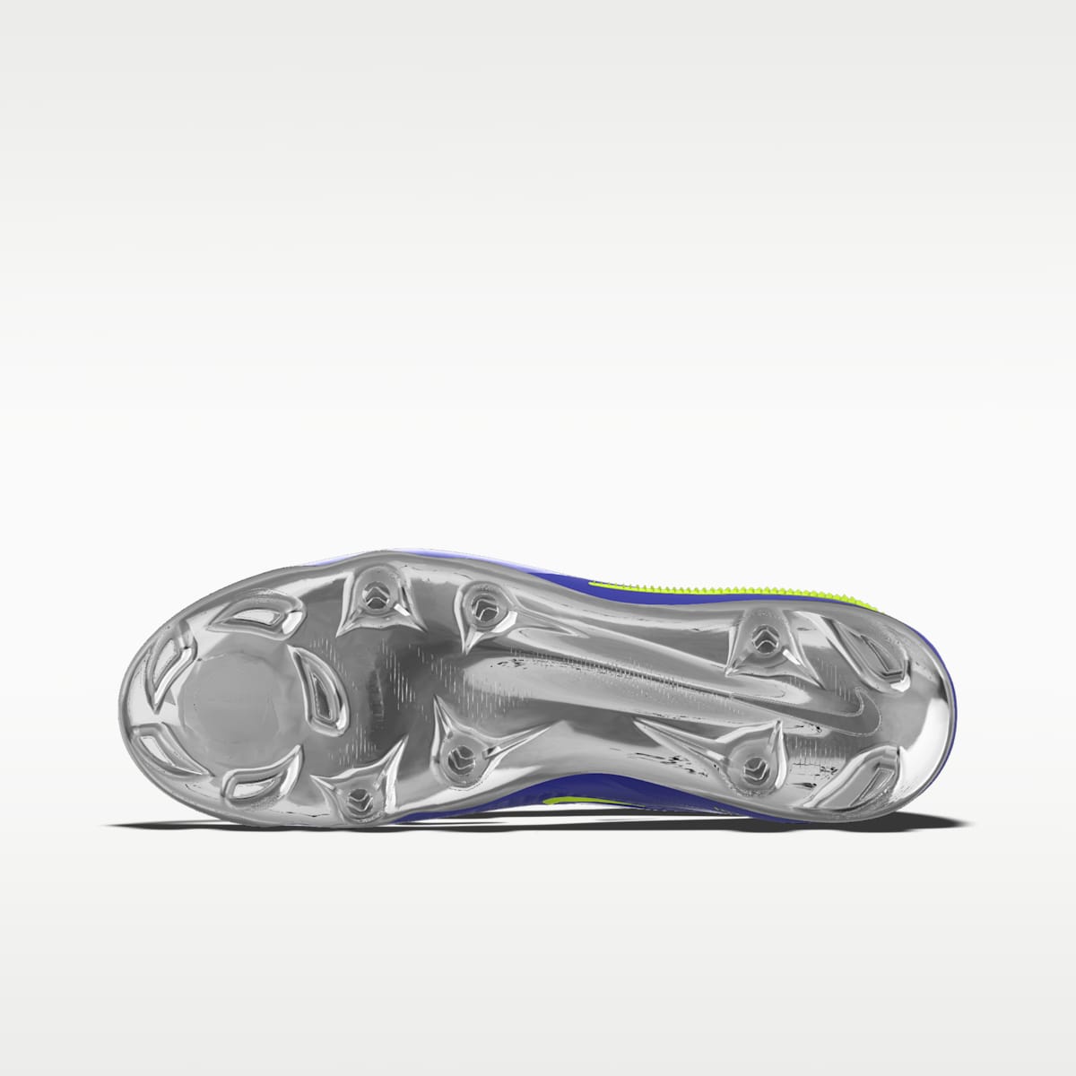 Nike Phantom 6 Low Elite By You Custom Firm-Ground Soccer Cleats - Racer Blue/Racer Blue/Multi-Color - Image 6