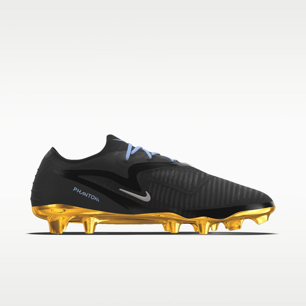 Nike Phantom 6 Low Elite By You Custom Firm-Ground Soccer Cleats - Racer Blue/Racer Blue/Multi-Color - Image 3