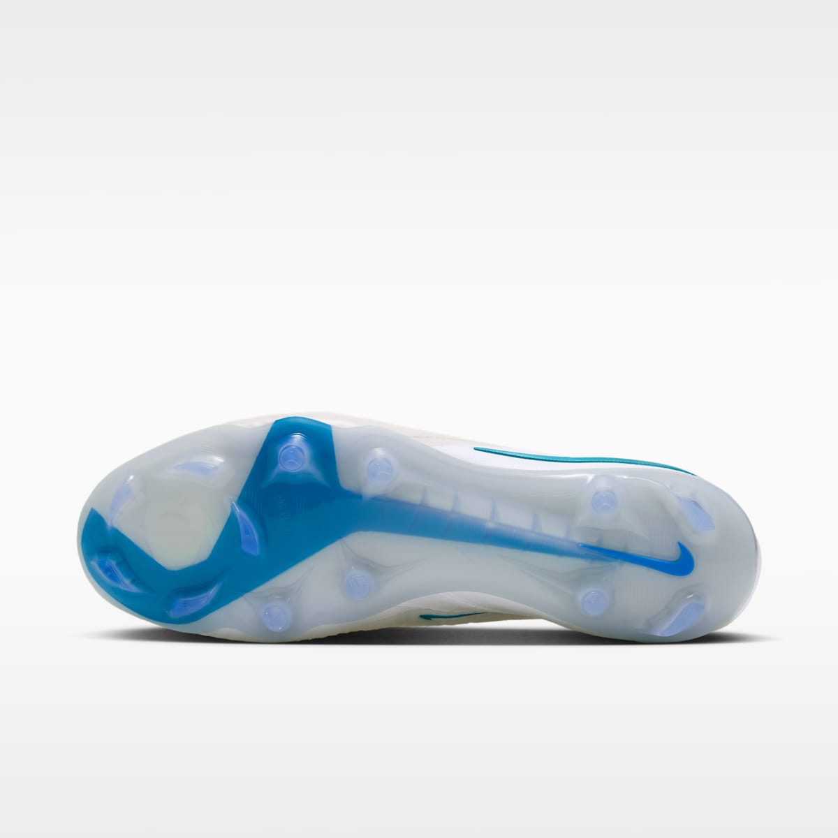 Nike Phantom 6 Low Elite Firm-Ground Soccer Cleats - White/White/Dusty Cactus - Image 2