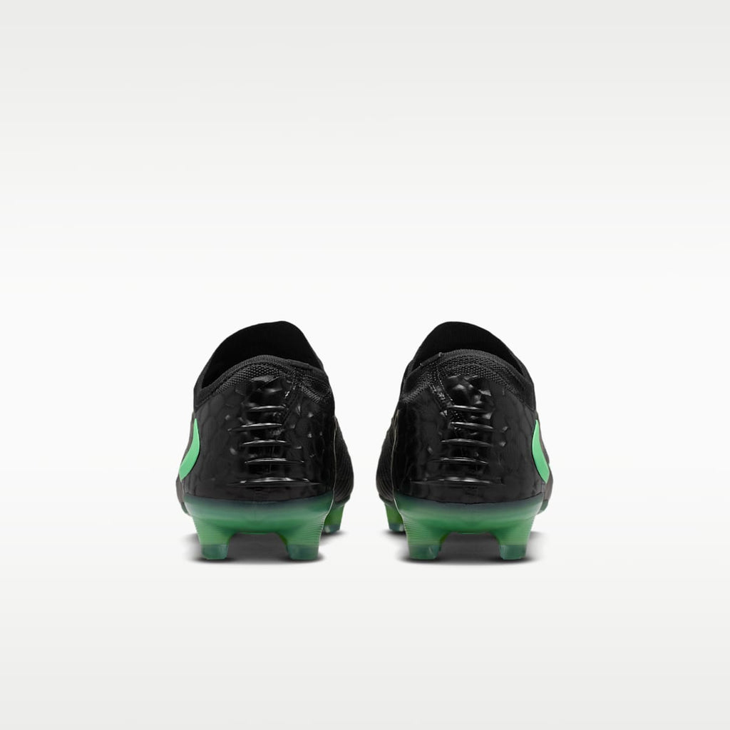 Nike Phantom 6 Low Elite Firm-Ground Soccer Cleats - Black/Black/Illusion Green - Image 6