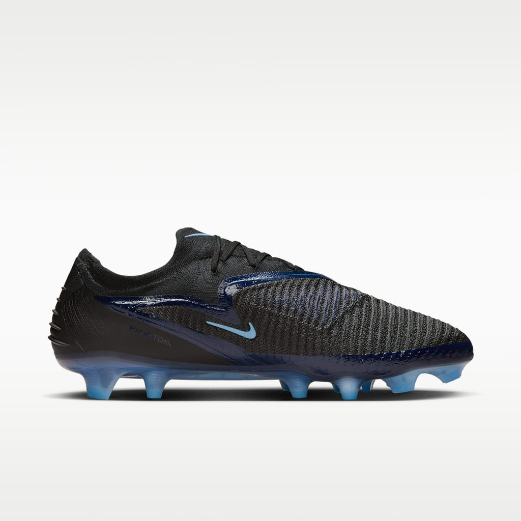 Nike Phantom 6 Low Elite Firm-Ground Soccer Cleats - Black/Black - Image 3