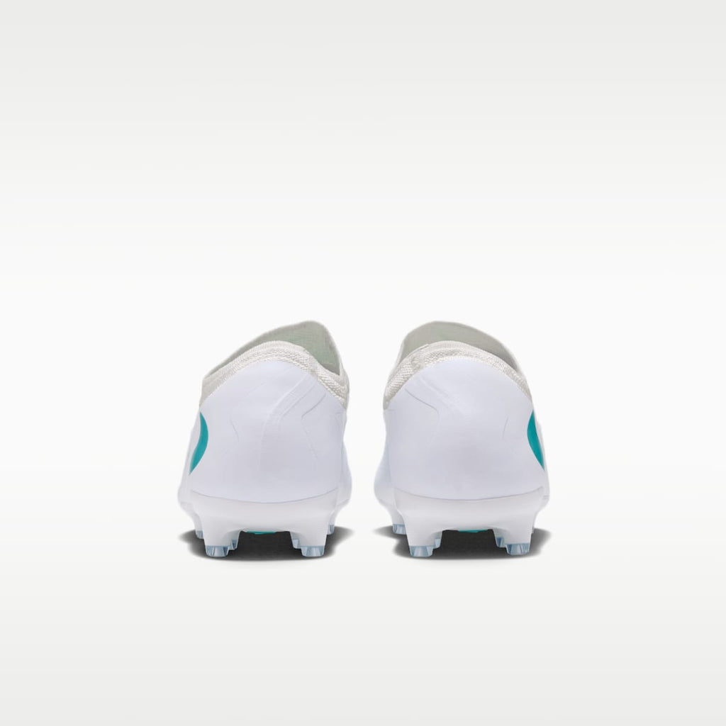 Nike Phantom 6 Low Pro Artificial-Grass Soccer Cleats - White/White/Dusty Cactus - Image 6