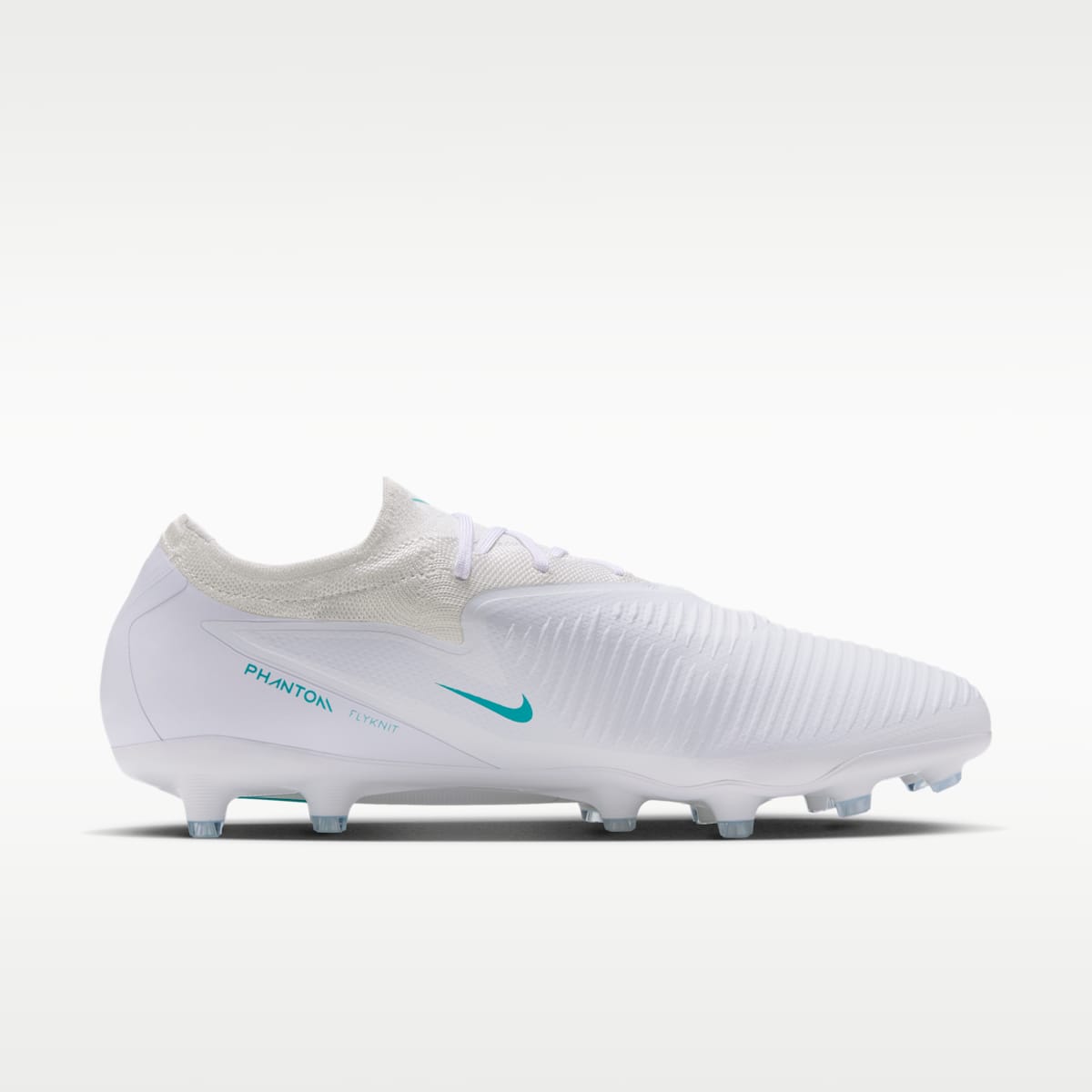 Women's Nike Phantom 6 Low Pro Artificial-Grass Soccer Cleats - White/White/Dusty Cactus
