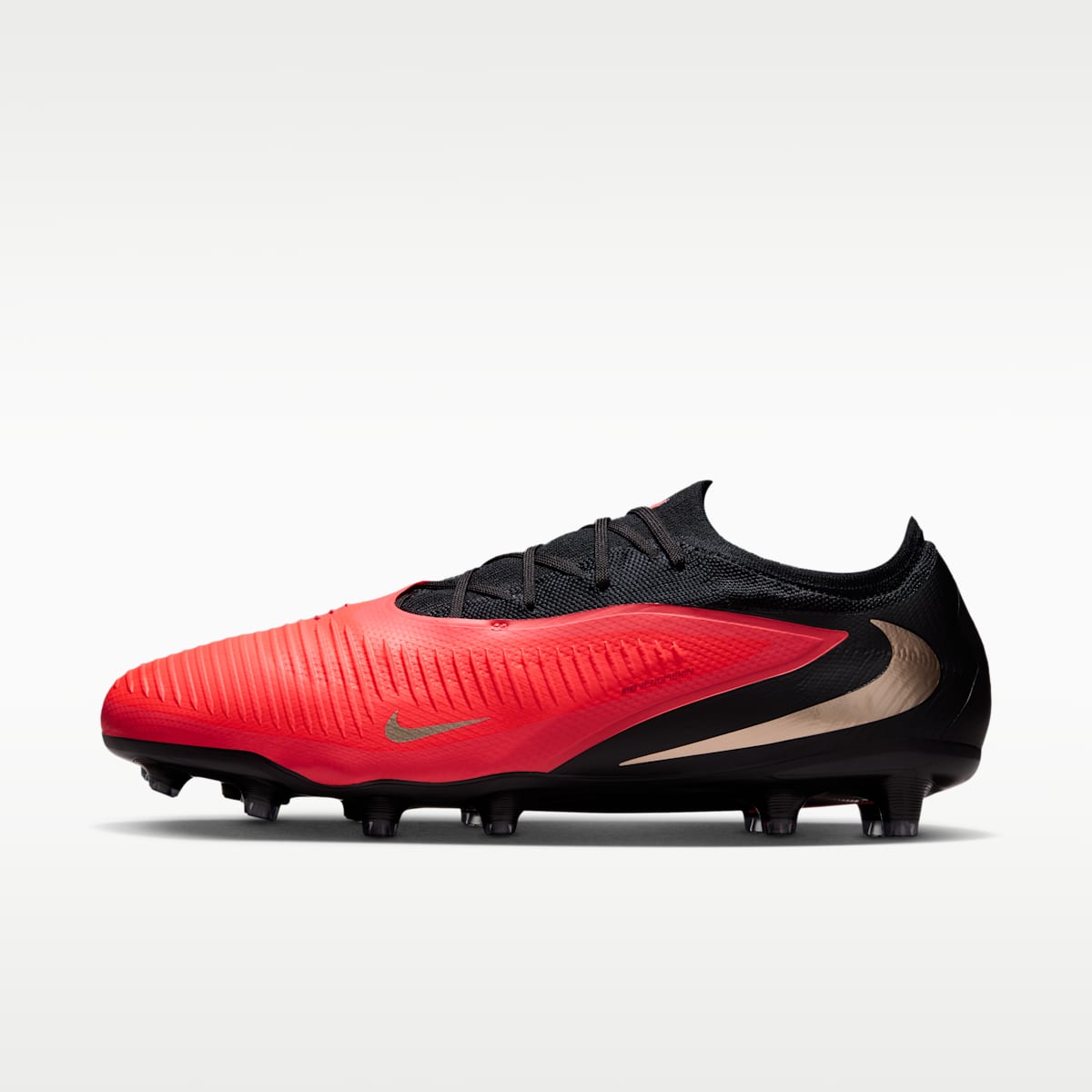 Nike Phantom 6 Low Pro Artificial-Grass Soccer Cleats - Bright Crimson/Bright Crimson/Black - Image 1