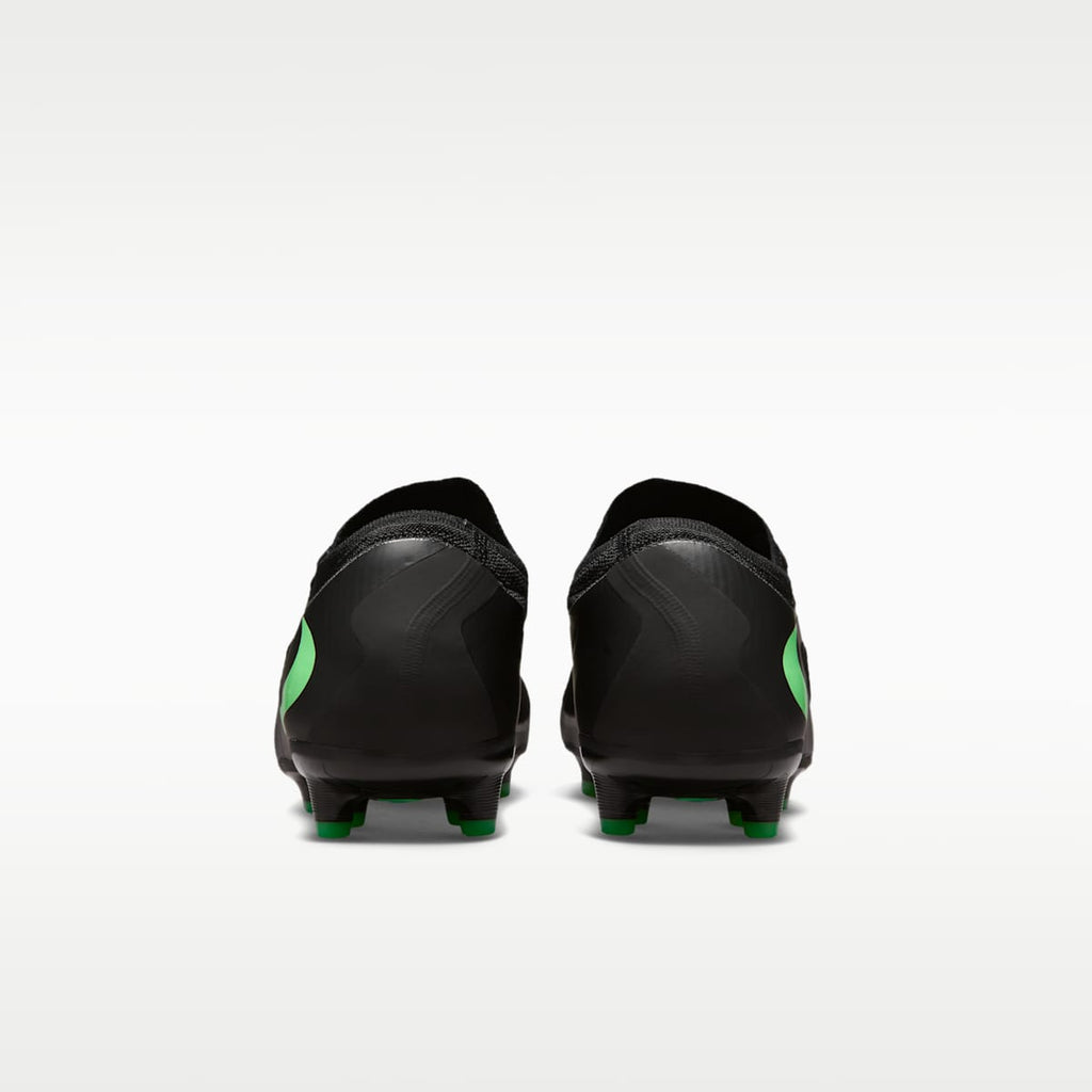 Nike Phantom 6 Low Pro Artificial-Grass Soccer Cleats - Black/Black/Illusion Green - Image 6
