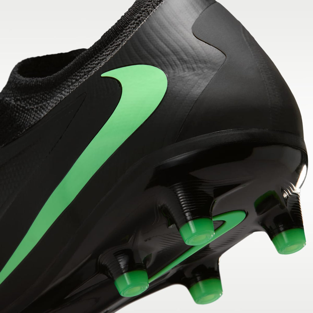 Women's Nike Phantom 6 Low Pro Artificial-Grass Soccer Cleats - Black/Black/Illusion Green